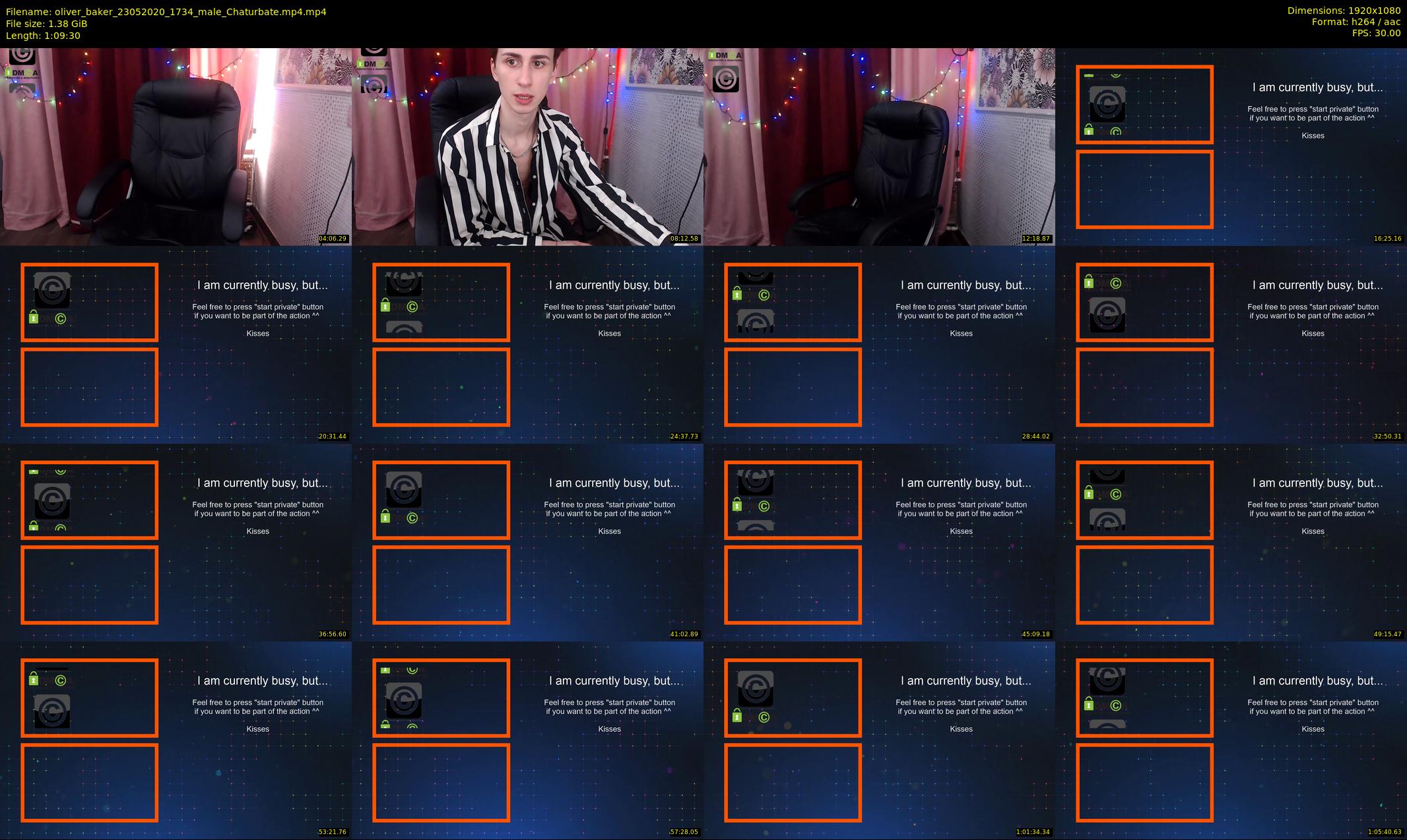 oliver_baker — 70 minute Chaturbate male cam show recording, 1080p, May 23, 2020