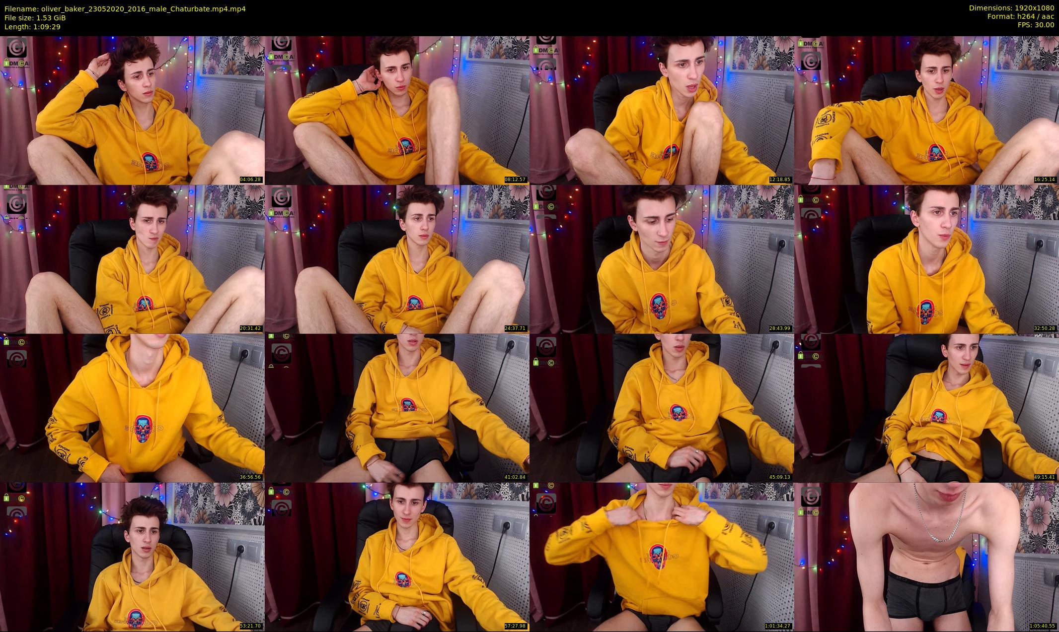 oliver_baker — 70 minute Chaturbate male cam show recording, 1080p, May 23, 2020