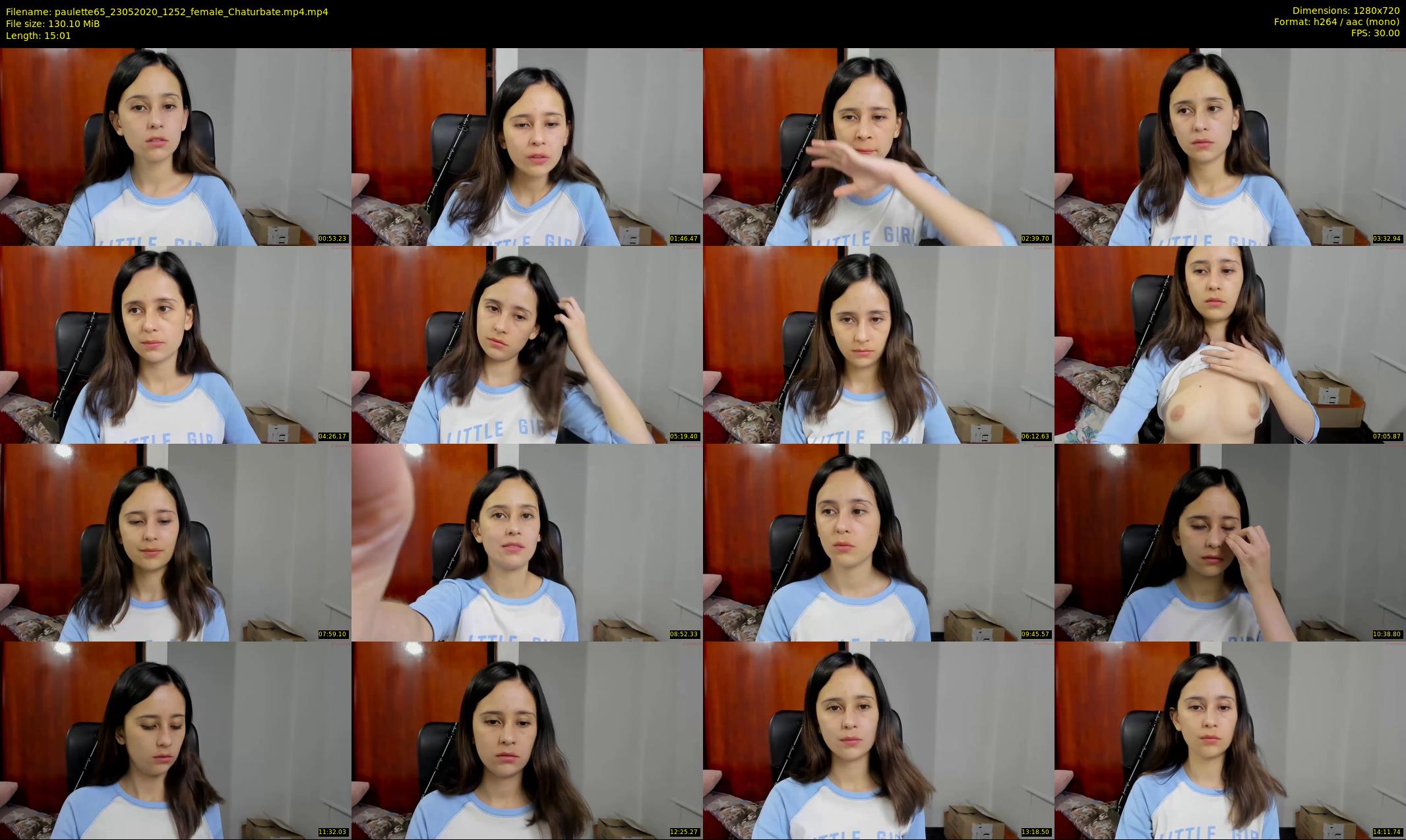paulette65 — 16 minute Chaturbate female cam show recording, 720p, May 23, 2020