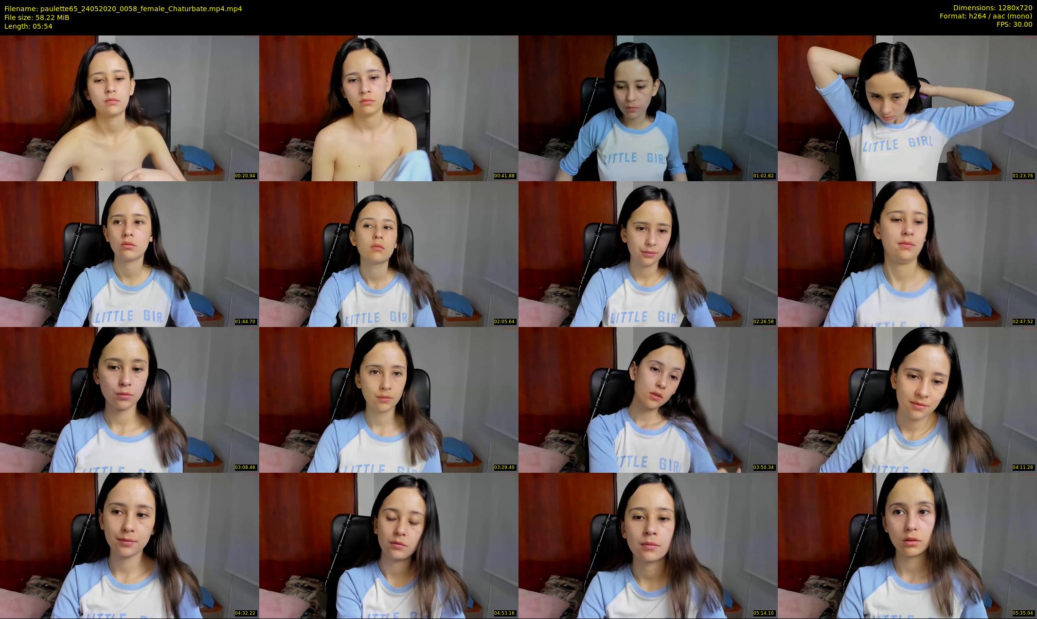 paulette65 — 6 minute Chaturbate female cam show recording, 720p, May 24, 2020