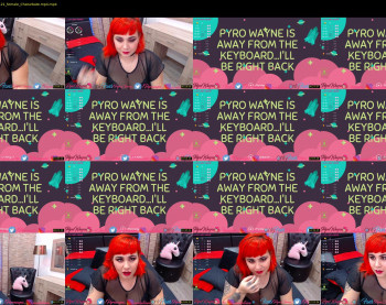 pyrowayne — 54 minute Chaturbate female cam show recording, 720p, May 24, 2020