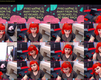 pyrowayne — 54 minute Chaturbate female cam show recording, 720p, May 24, 2020