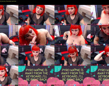 pyrowayne — 29 minute Chaturbate female cam show recording, 720p, May 24, 2020