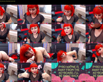 pyrowayne — 44 minute Chaturbate female cam show recording, 720p, May 24, 2020