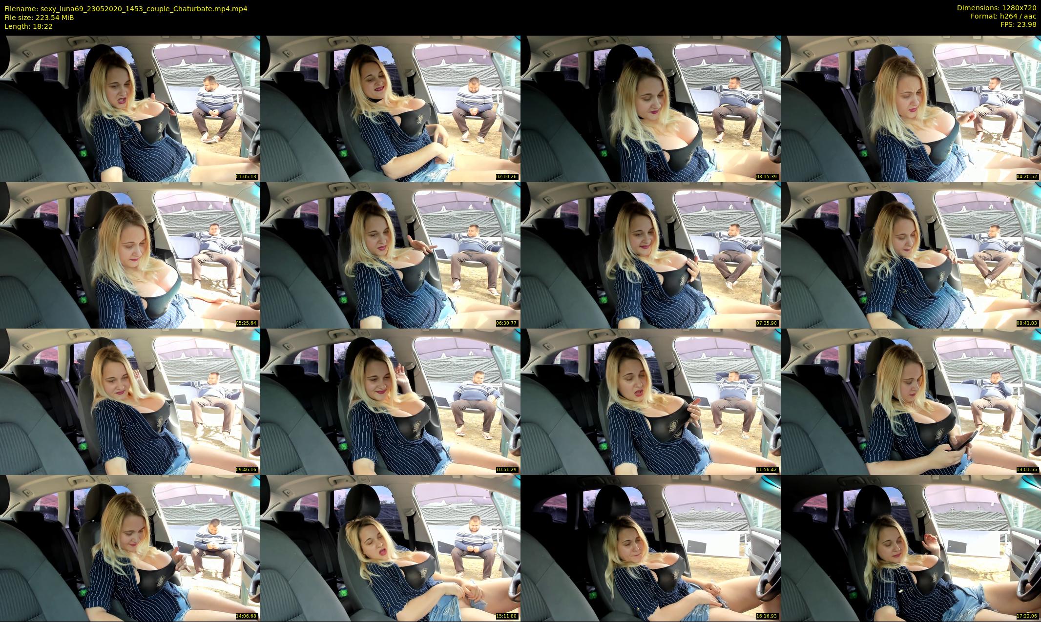 sexy_luna69 — 19 minute Chaturbate couple cam show recording, 720p, May 23, 2020