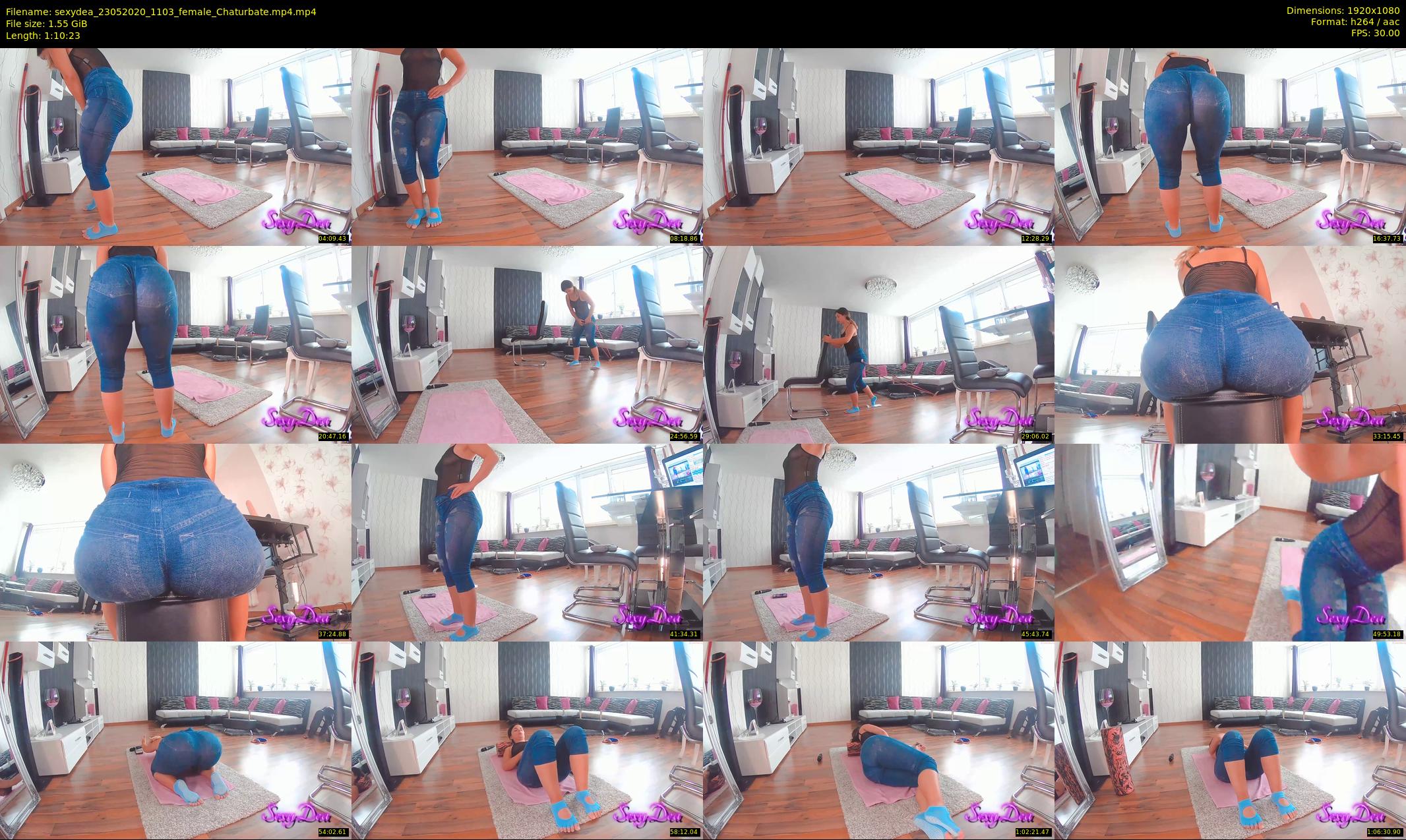 sexydea — 71 minute Chaturbate female cam show recording, 1080p, May 23, 2020