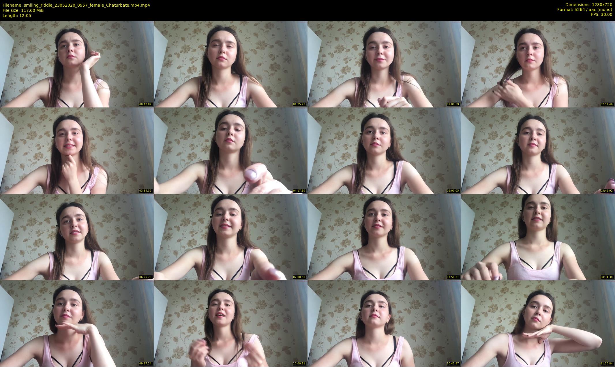 smiling_riddle — 13 minute Chaturbate female cam show recording, 720p, May 23, 2020