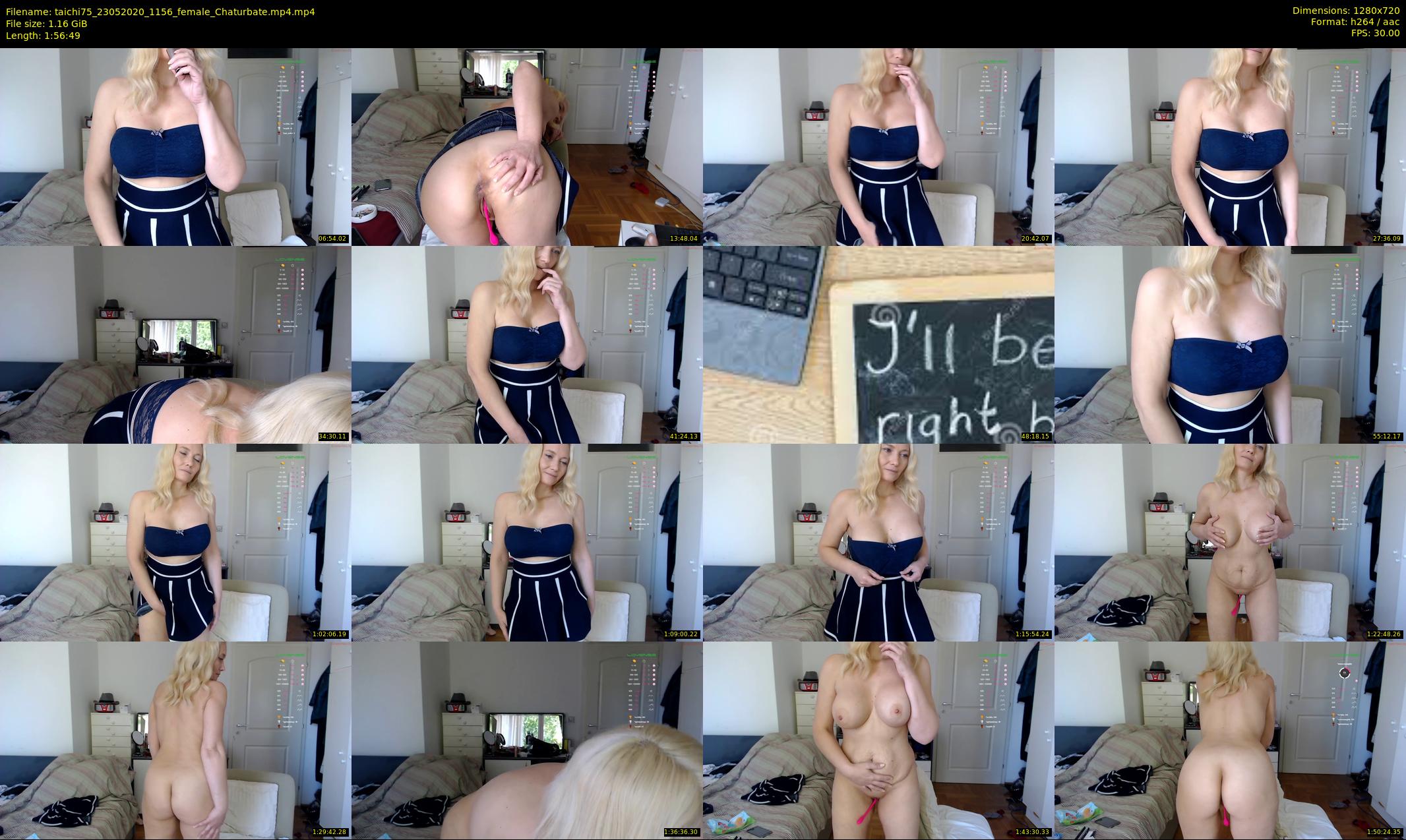 taichi75 — 117 minute Chaturbate female cam show recording, 720p, May 23, 2020