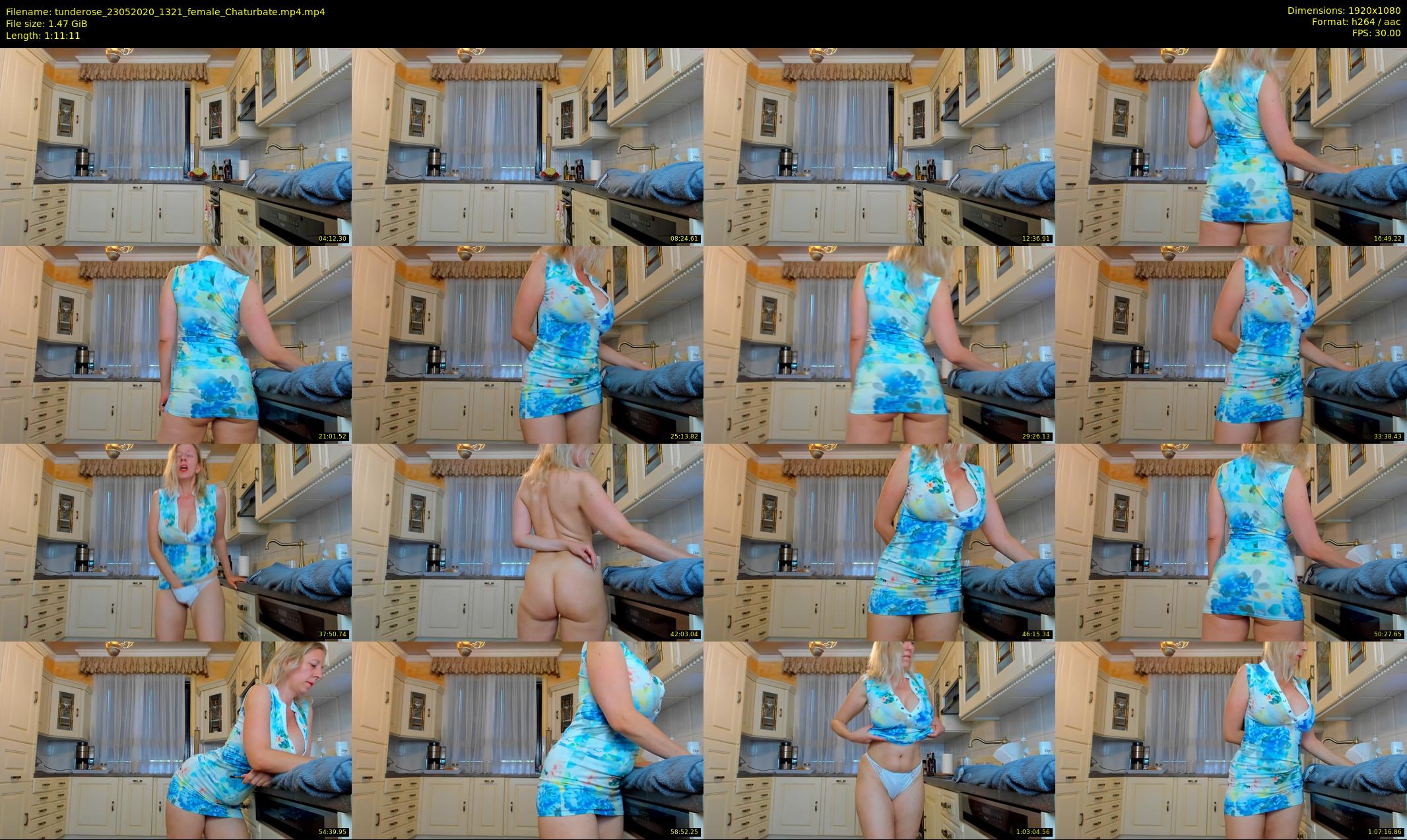 tunderose — 72 minute Chaturbate female cam show recording, 1080p, May 23, 2020