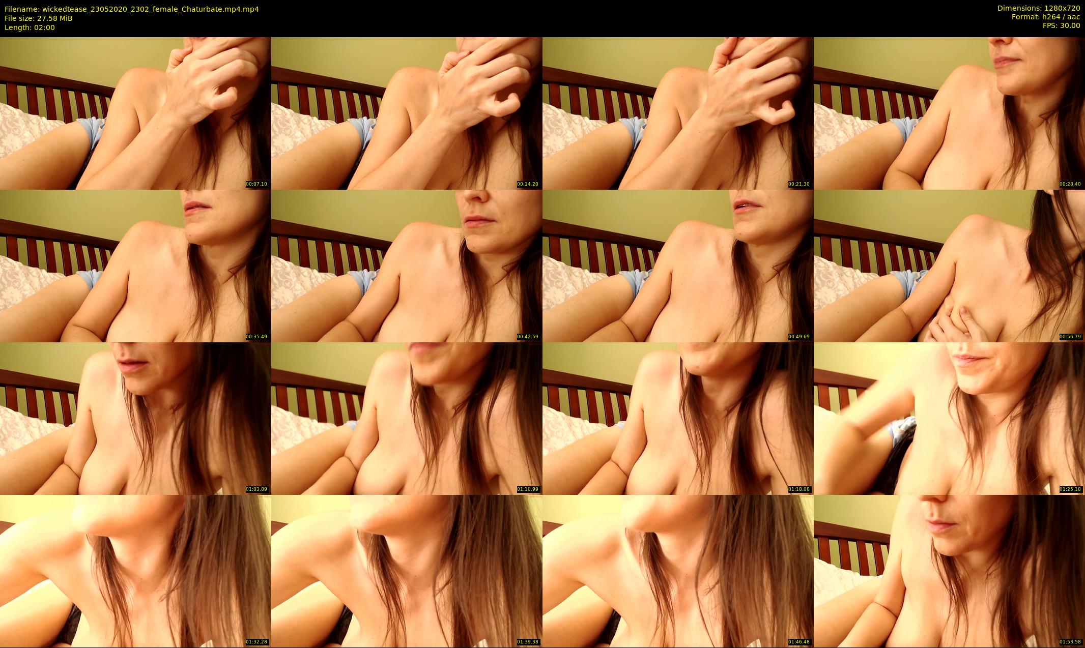 wickedtease — 2 minute Chaturbate female cam show recording, 720p, May 23, 2020
