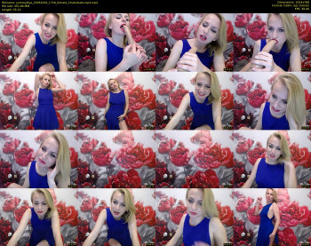 yummylilya — 36 minute Chaturbate female cam show recording, 720p, May 23, 2020