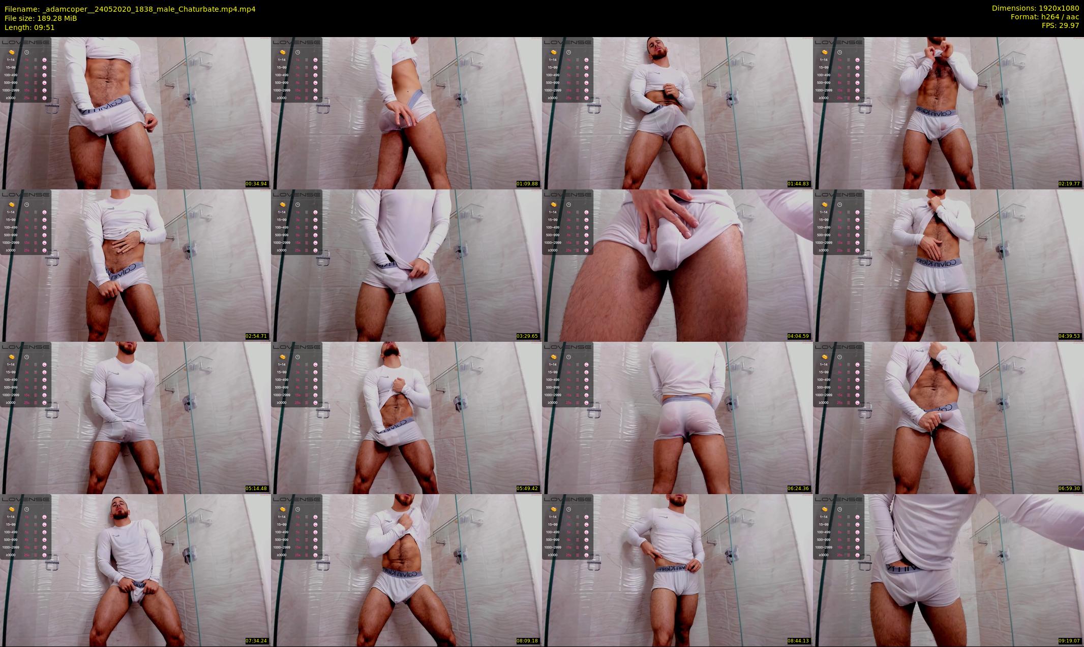 _adamcoper_ — 10 minute Chaturbate male cam show recording, 1080p, May 24, 2020