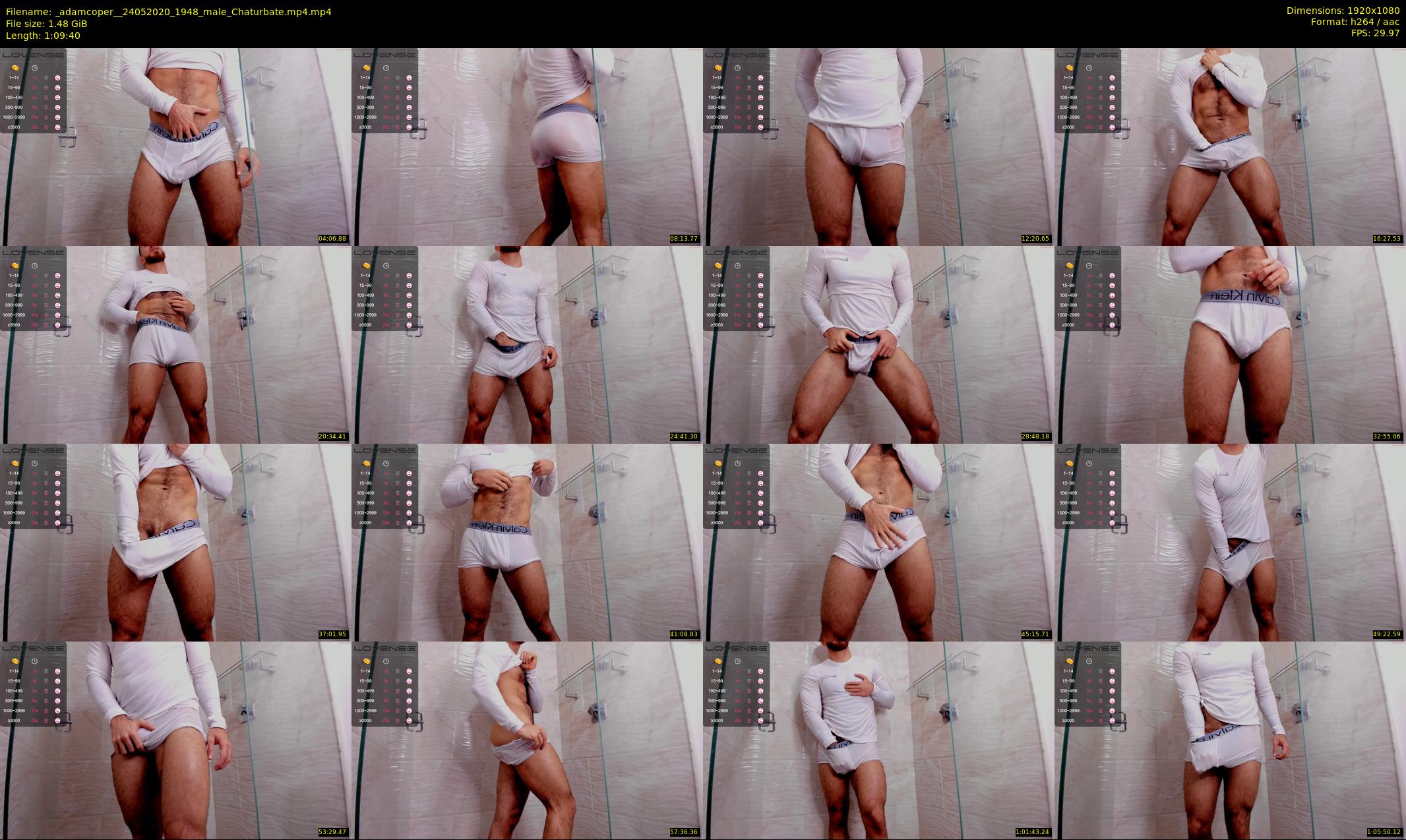 _adamcoper_ — 70 minute Chaturbate male cam show recording, 1080p, May 24, 2020