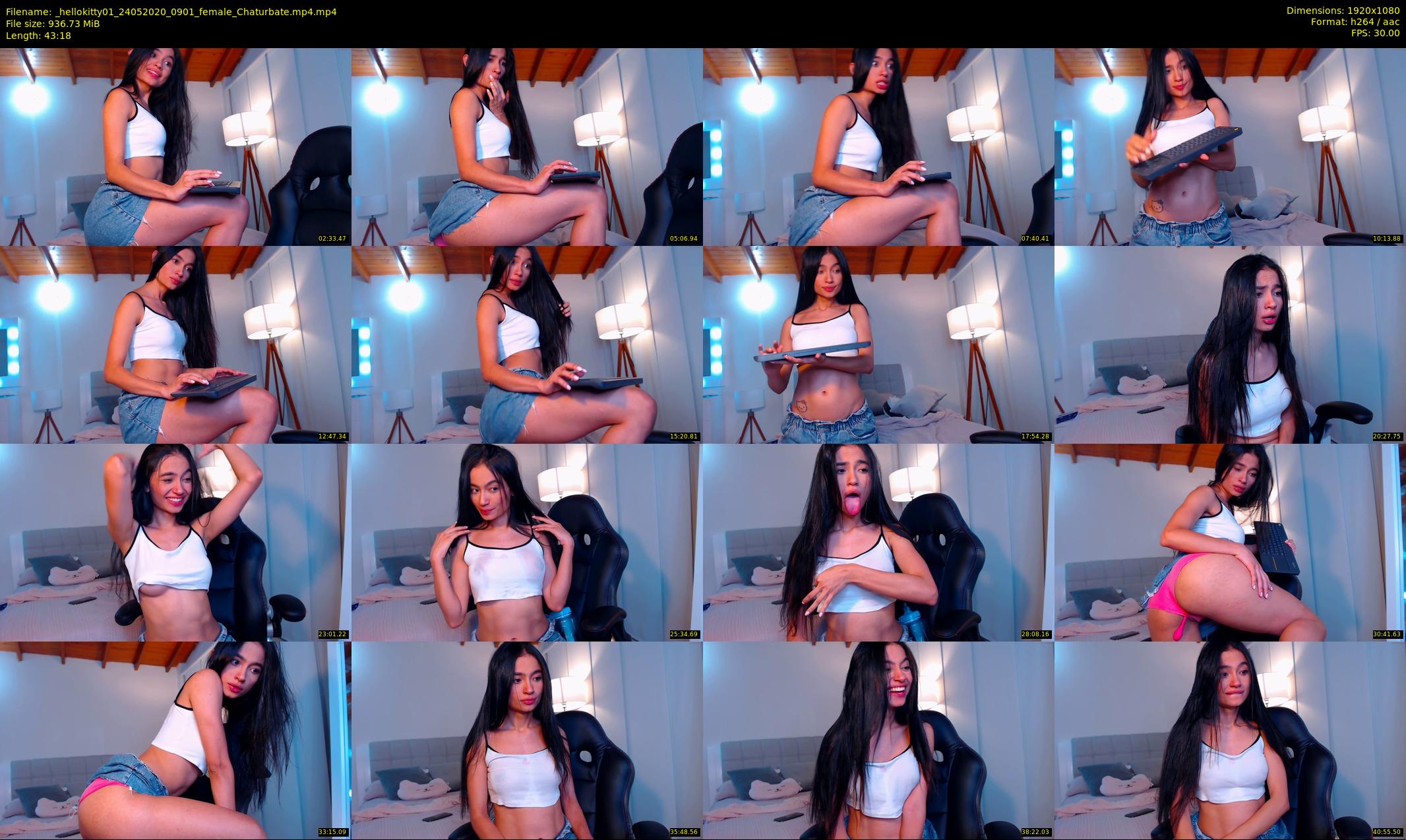 _hellokitty01 — 44 minute Chaturbate female cam show recording, 1080p, May 24, 2020