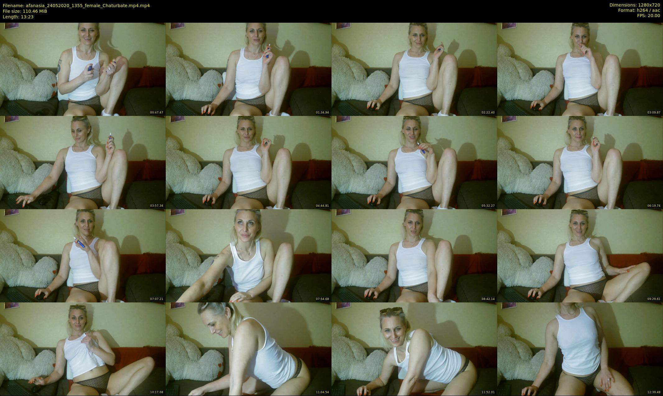 afanasia — 14 minute Chaturbate female cam show recording, 720p, May 24, 2020