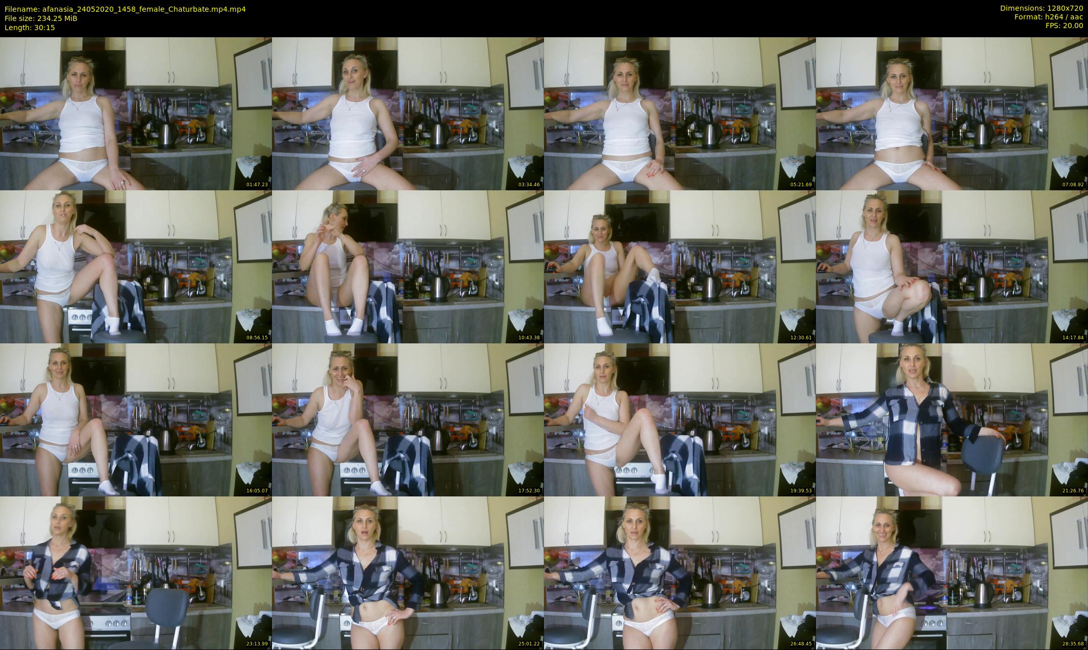 afanasia — 31 minute Chaturbate female cam show recording, 720p, May 24, 2020