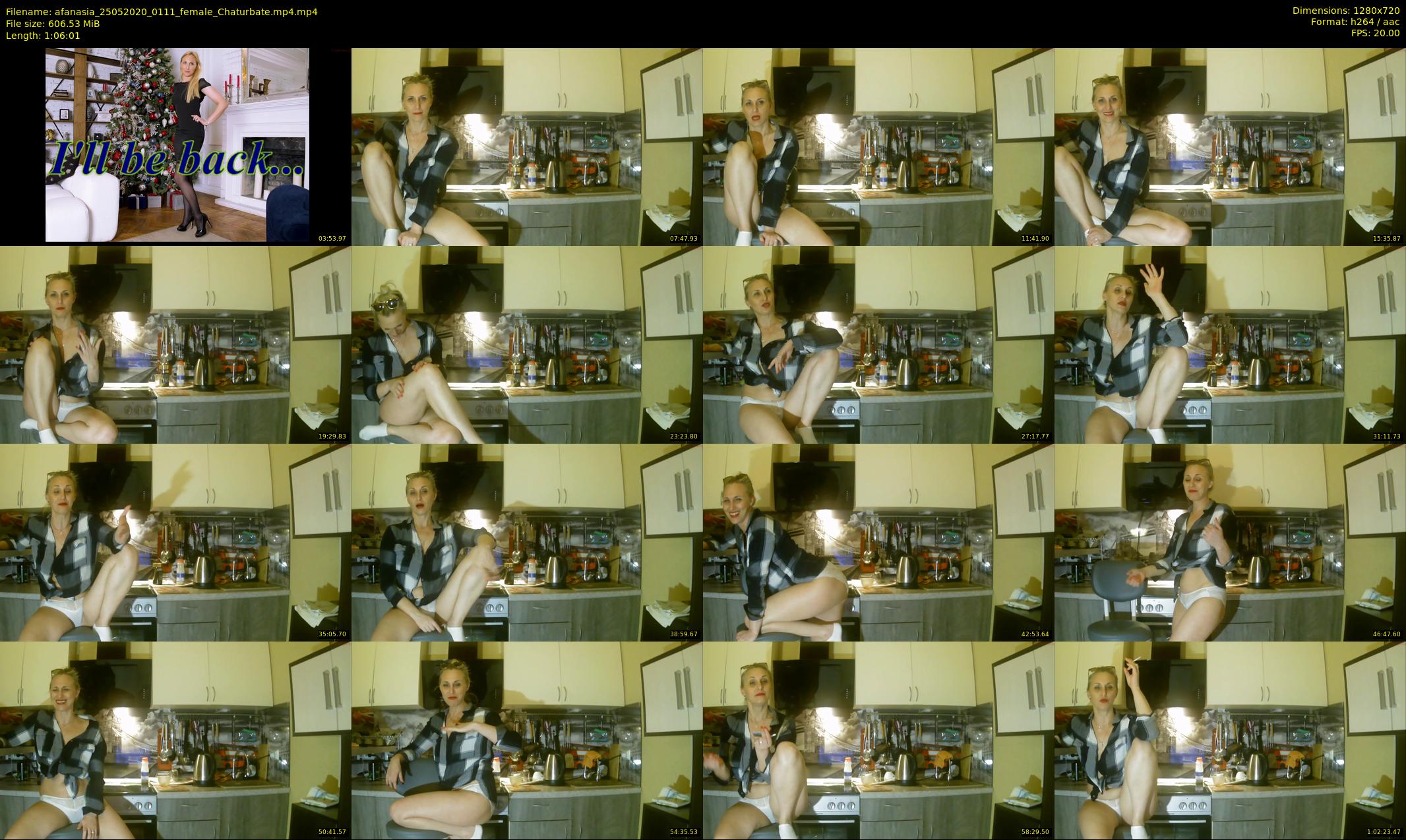 afanasia — 67 minute Chaturbate female cam show recording, 720p, May 25, 2020