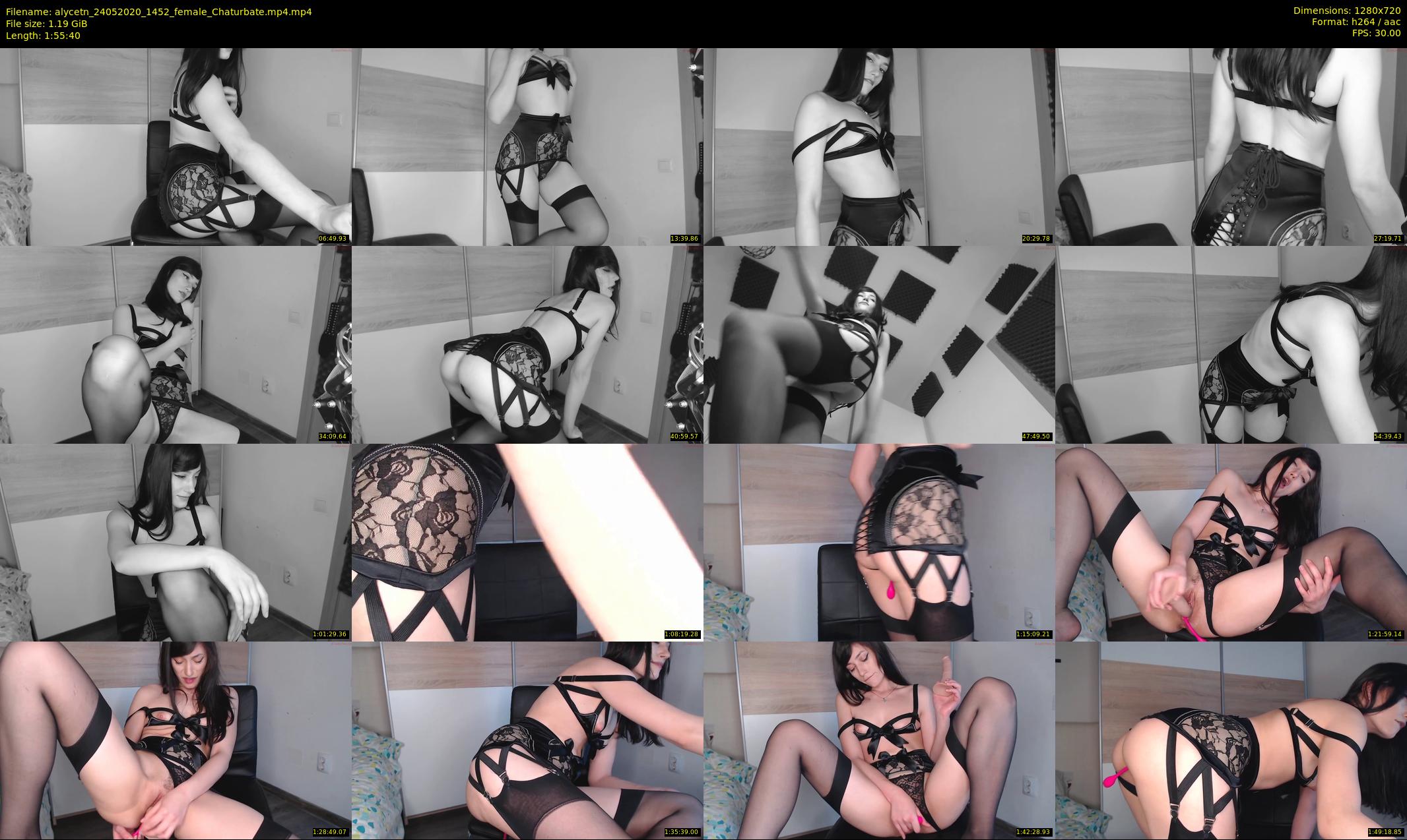 alycetn — 116 minute Chaturbate female cam show recording, 720p, May 24, 2020