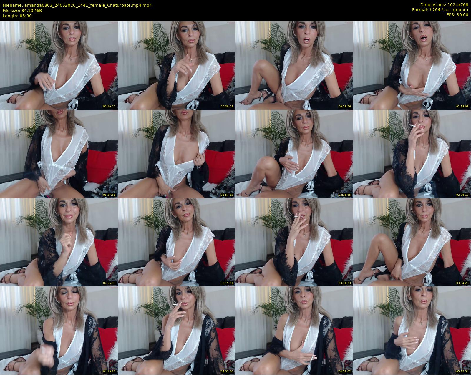 amanda0803 — 6 minute Chaturbate female cam show recording, 720p, May 24, 2020