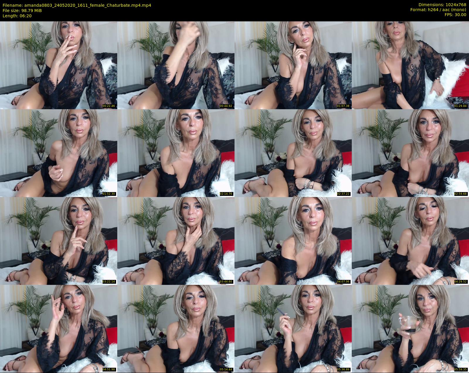 amanda0803 — 7 minute Chaturbate female cam show recording, 720p, May 24, 2020