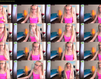 angeellina — 28 minute Chaturbate female cam show recording, 1080p, May 24, 2020