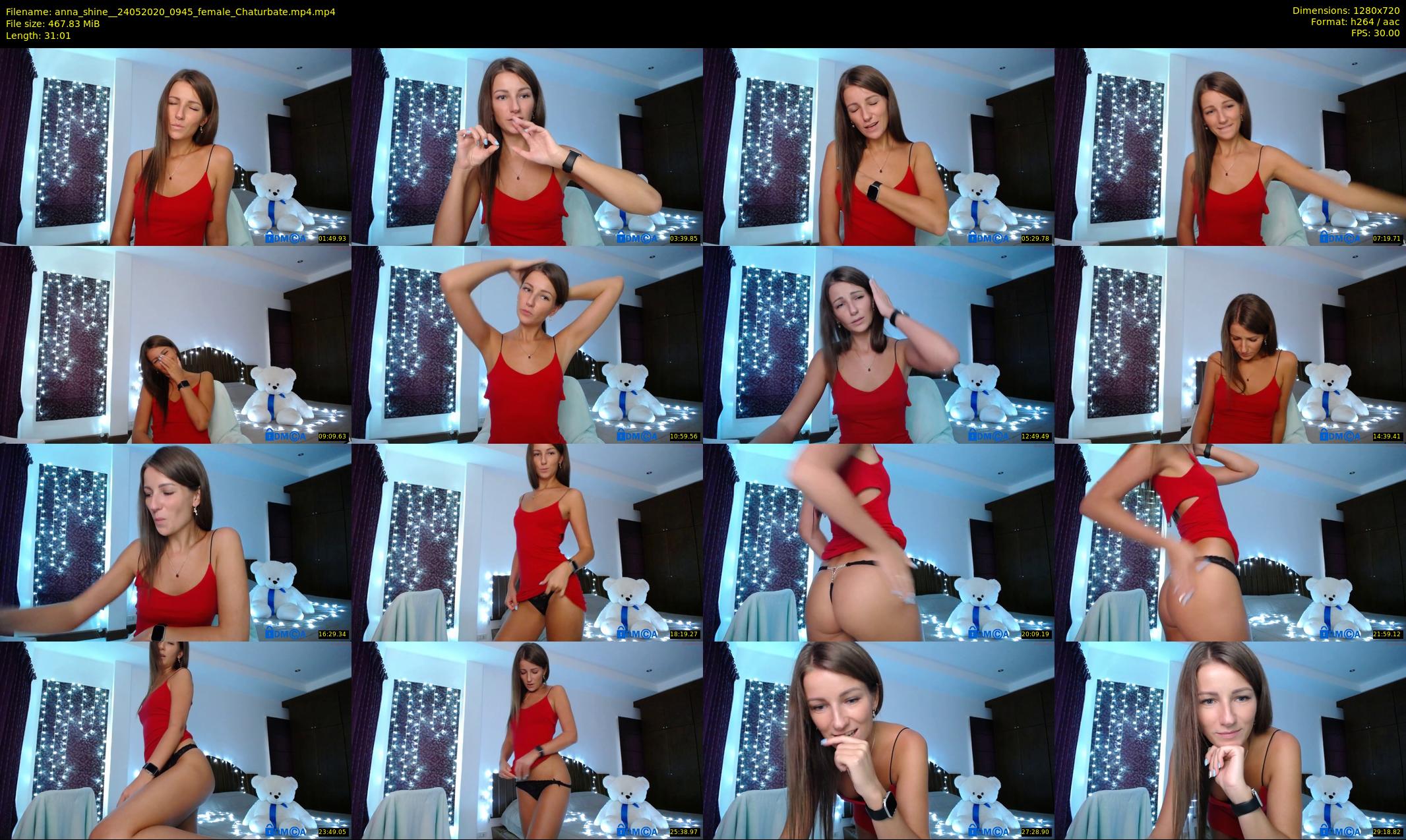 anna_shine_ — 32 minute Chaturbate female cam show recording, 720p, May 24, 2020