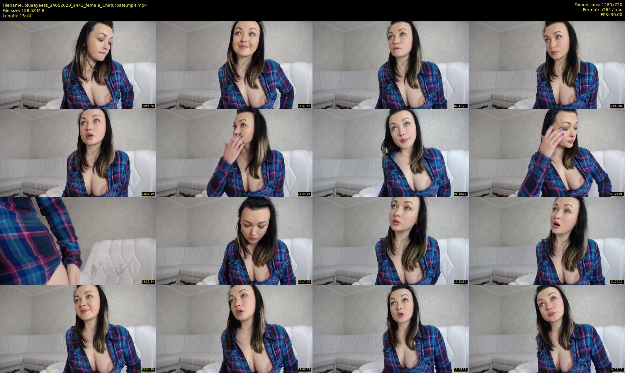 blueeyeess — 16 minute Chaturbate female cam show recording, 720p, May 24, 2020