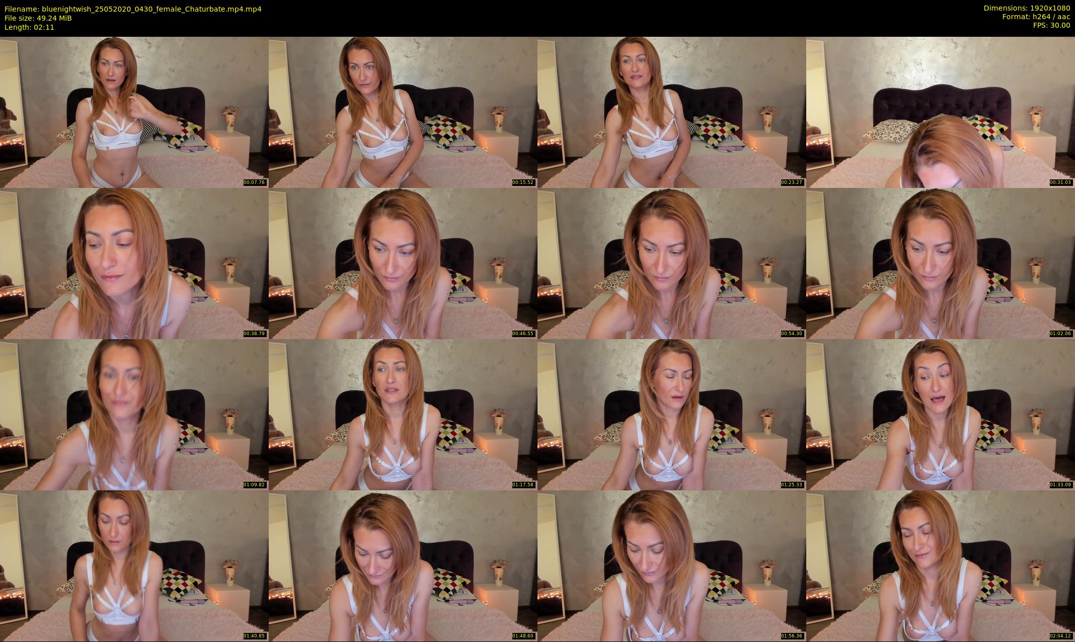 bluenightwish — 3 minute Chaturbate female cam show recording, 1080p, May 25, 2020