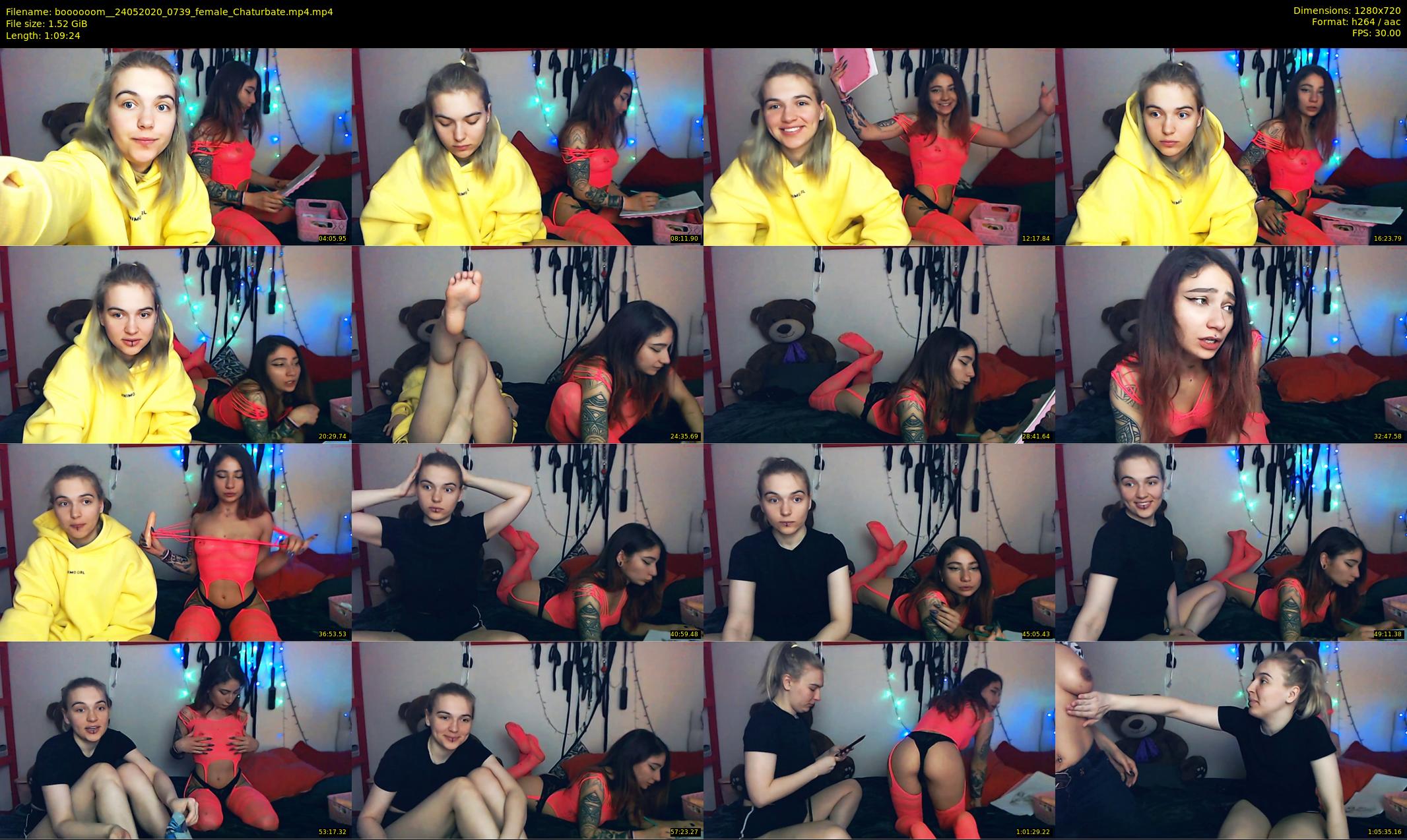 boooooom_ — 70 minute Chaturbate female cam show recording, 720p, May 24, 2020