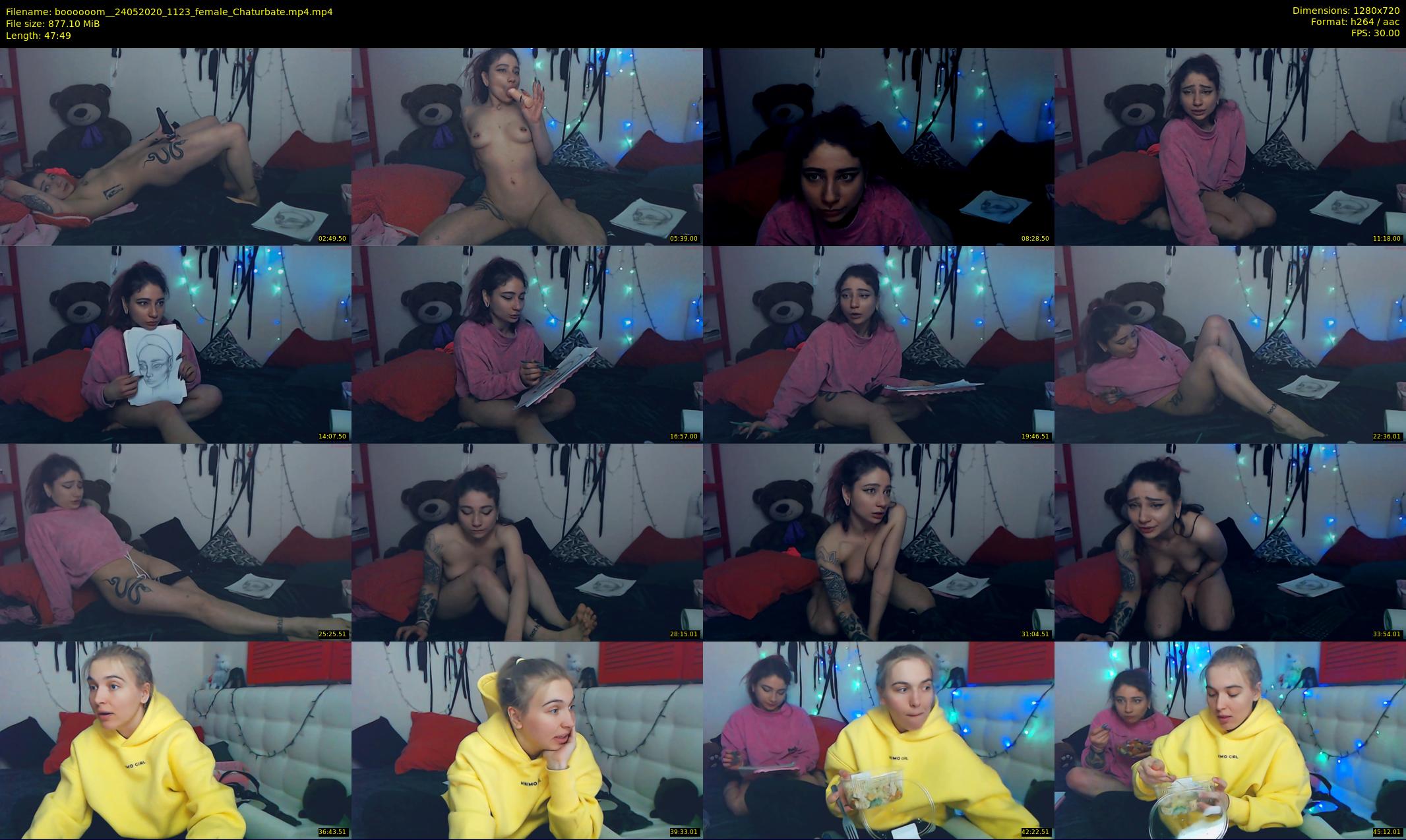 boooooom_ — 48 minute Chaturbate female cam show recording, 720p, May 24, 2020