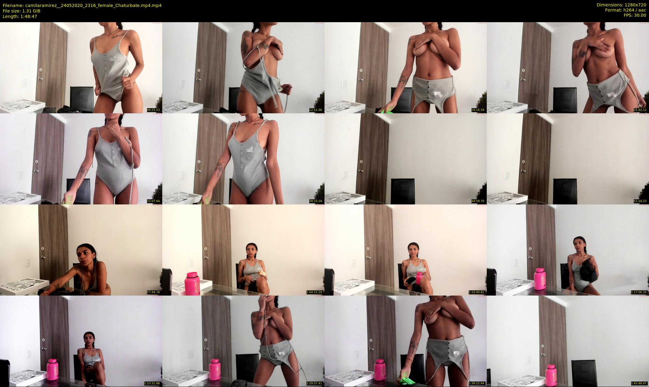 camilaramirez_ — 109 minute Chaturbate female cam show recording, 720p, May 24, 2020