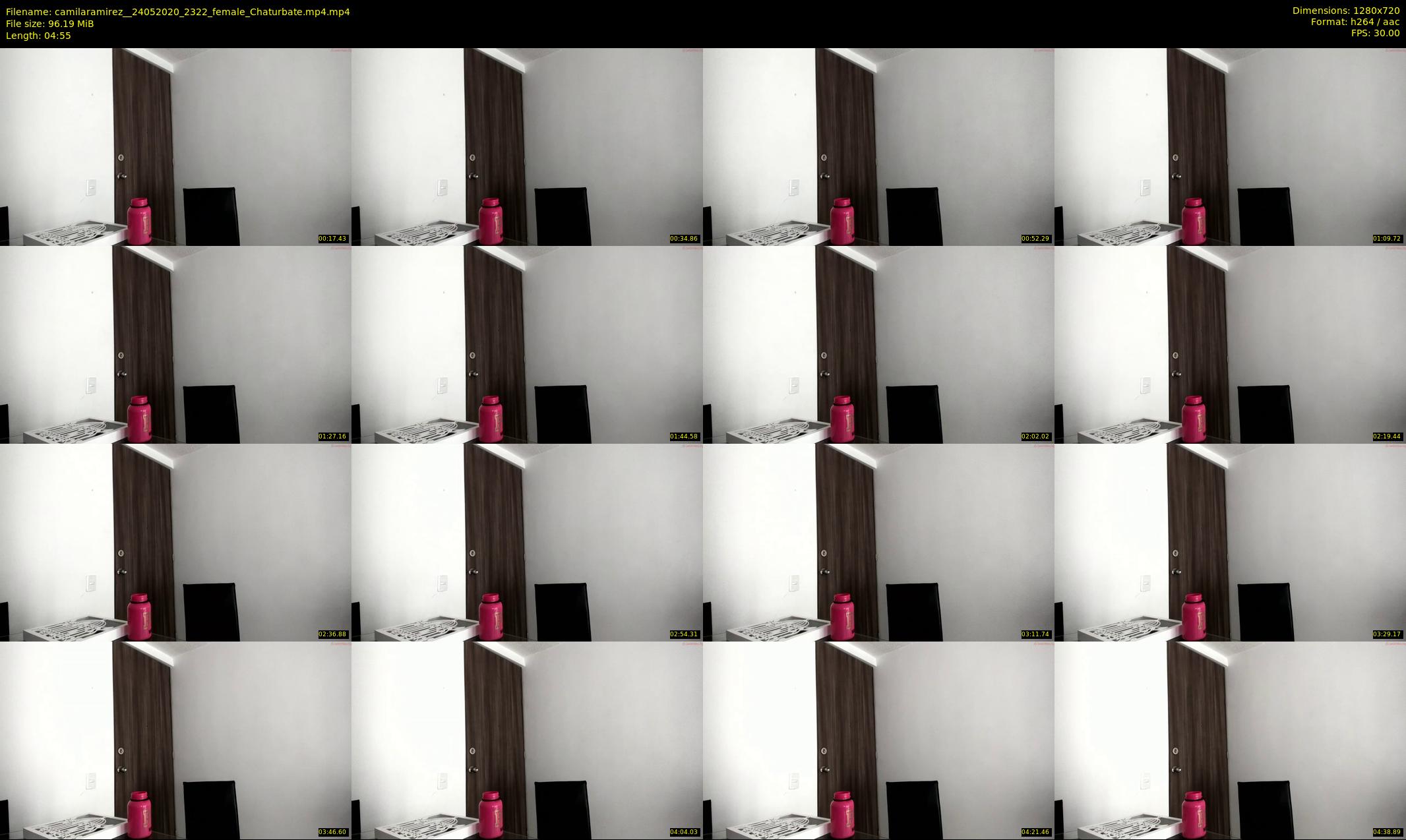 camilaramirez_ — 5 minute Chaturbate female cam show recording, 720p, May 24, 2020