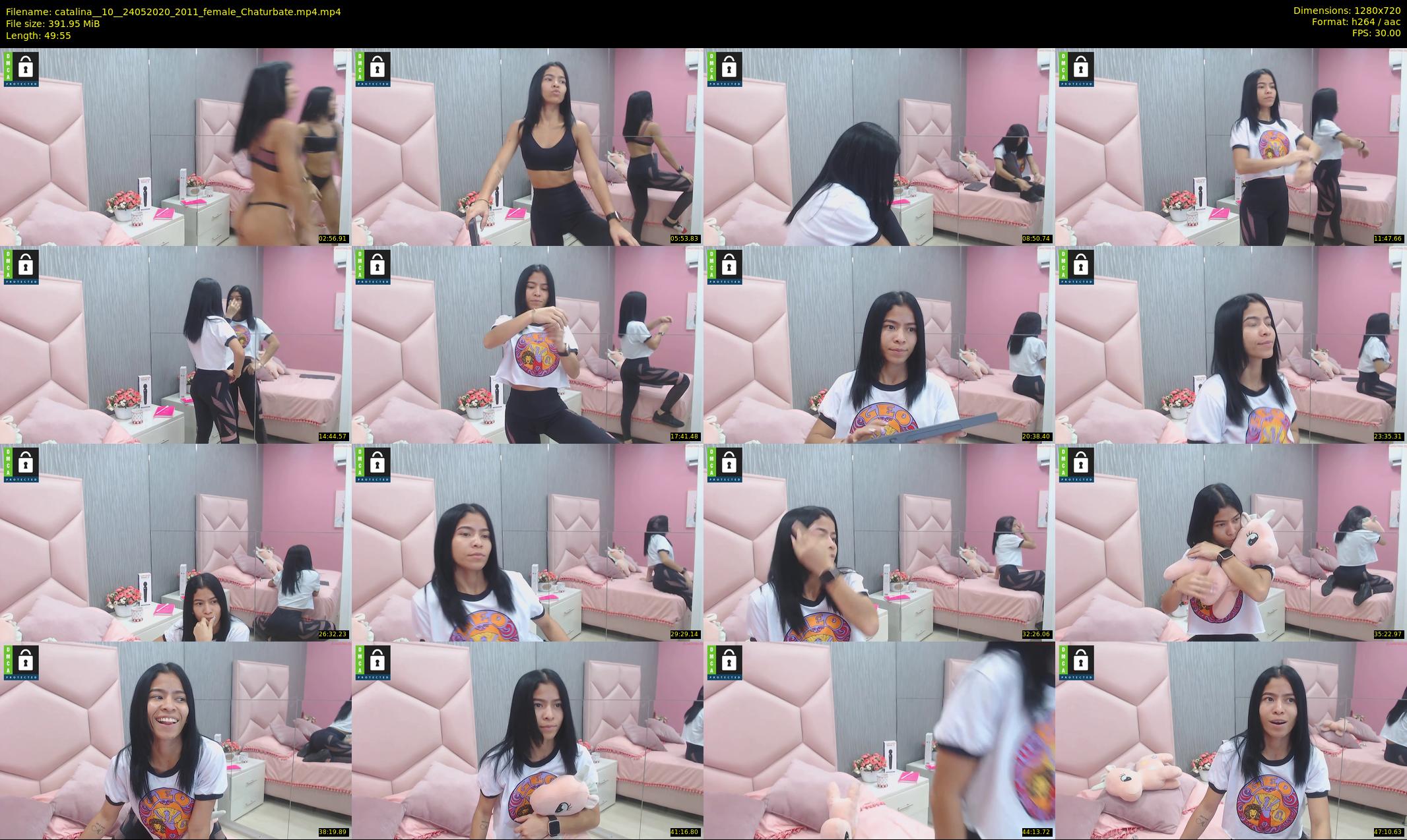 catalina__10_ — 50 minute Chaturbate female cam show recording, 720p, May 24, 2020