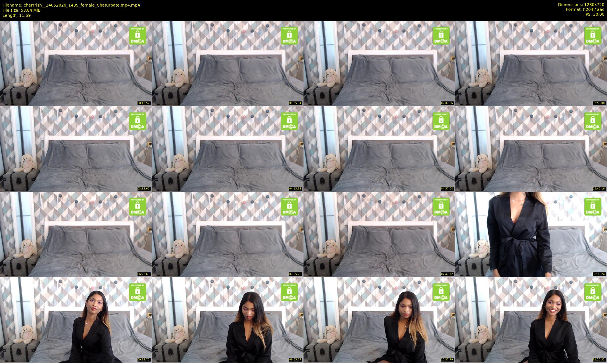 cherrrish_ — 12 minute Chaturbate female cam show recording, 720p, May 24, 2020