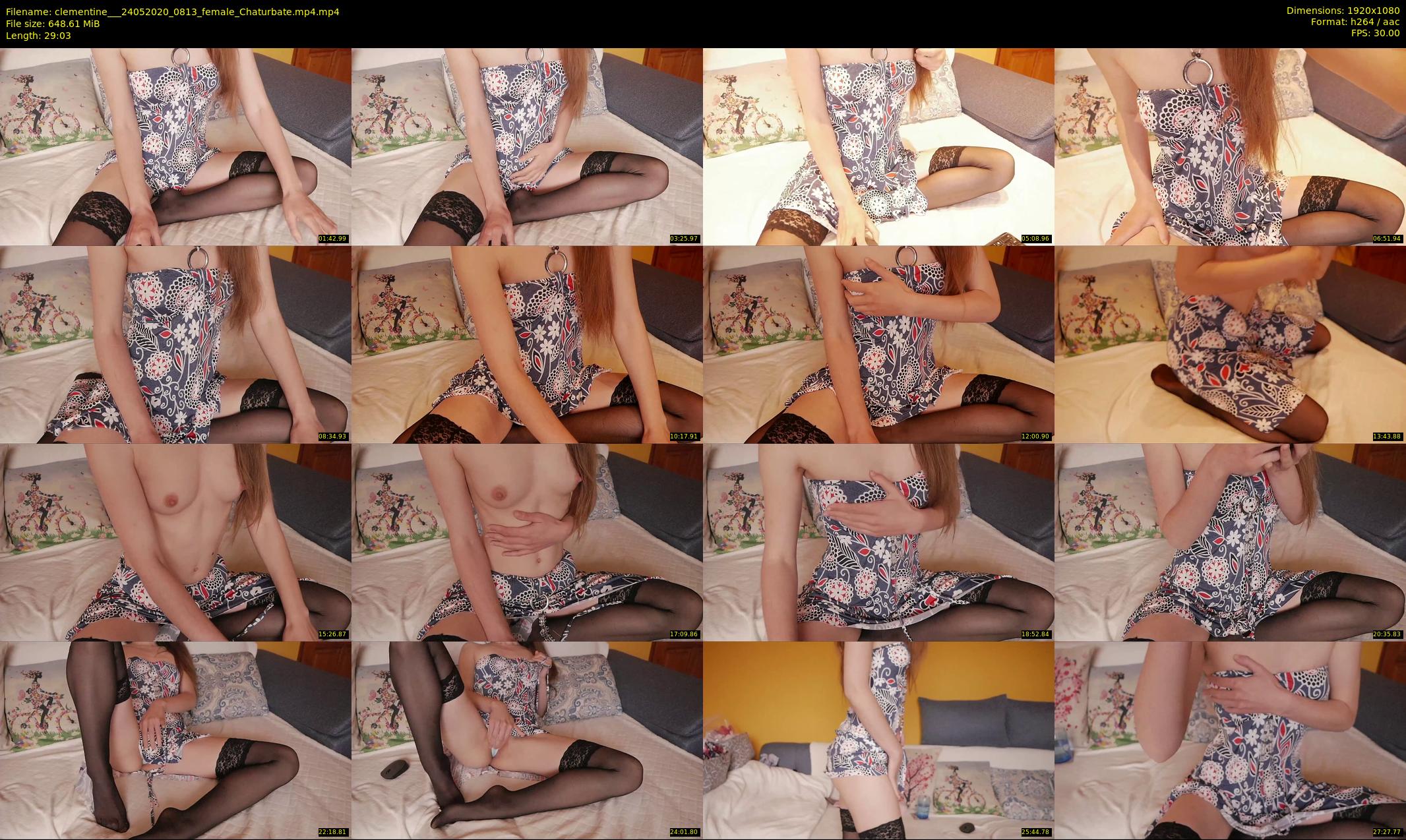 clementine__ — 30 minute Chaturbate female cam show recording, 1080p, May 24, 2020