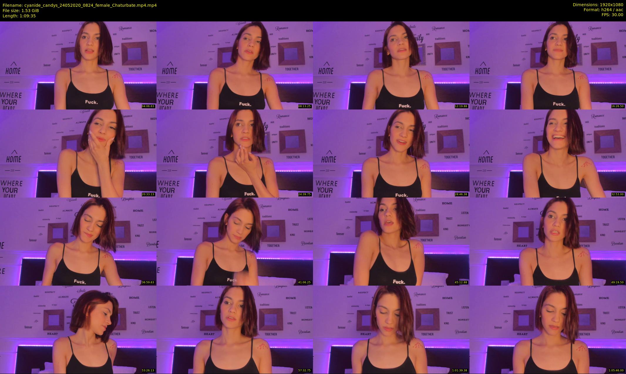 cyanide_candys — 70 minute Chaturbate female cam show recording, 1080p, May 24, 2020
