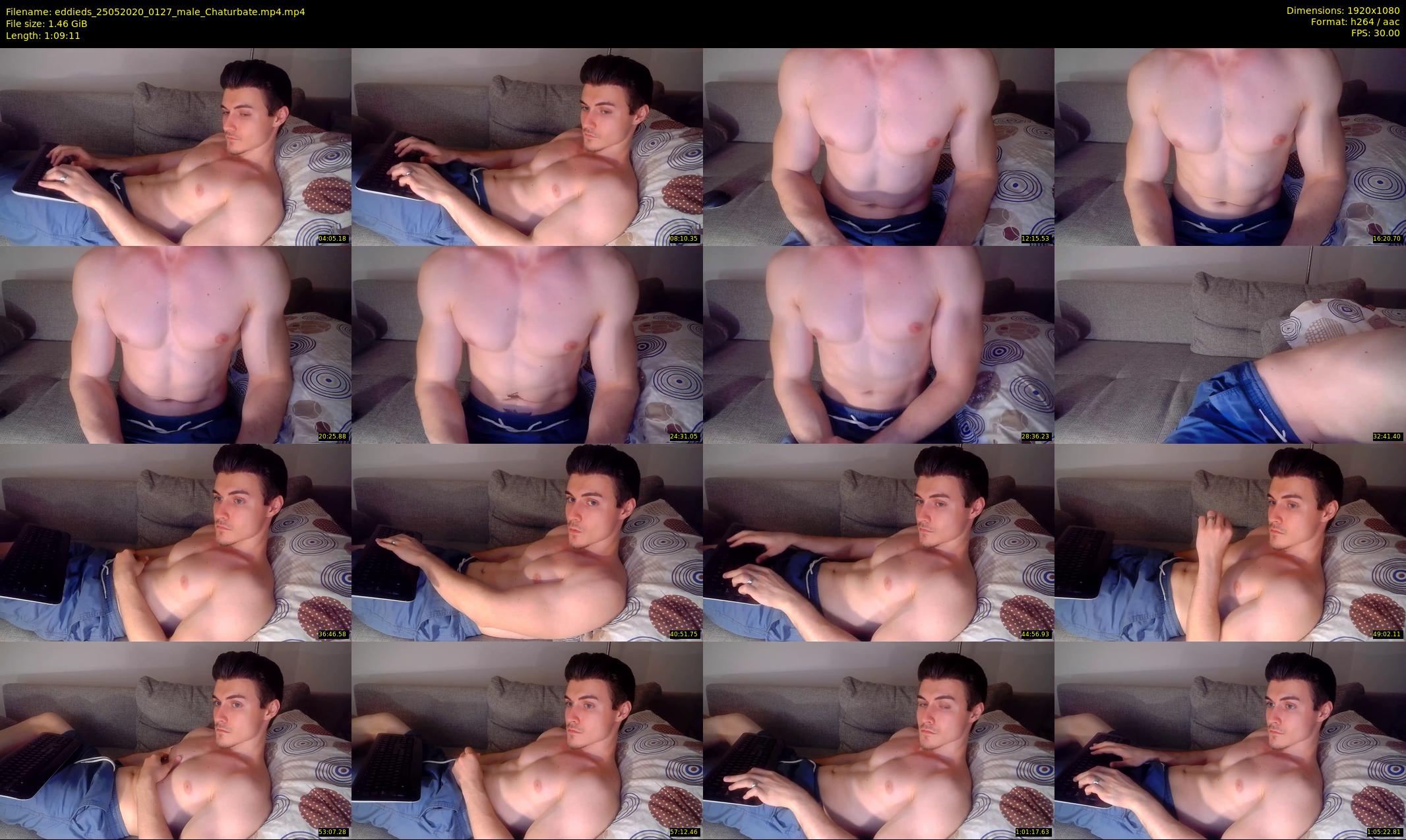eddieds — 70 minute Chaturbate male cam show recording, 1080p, May 25, 2020