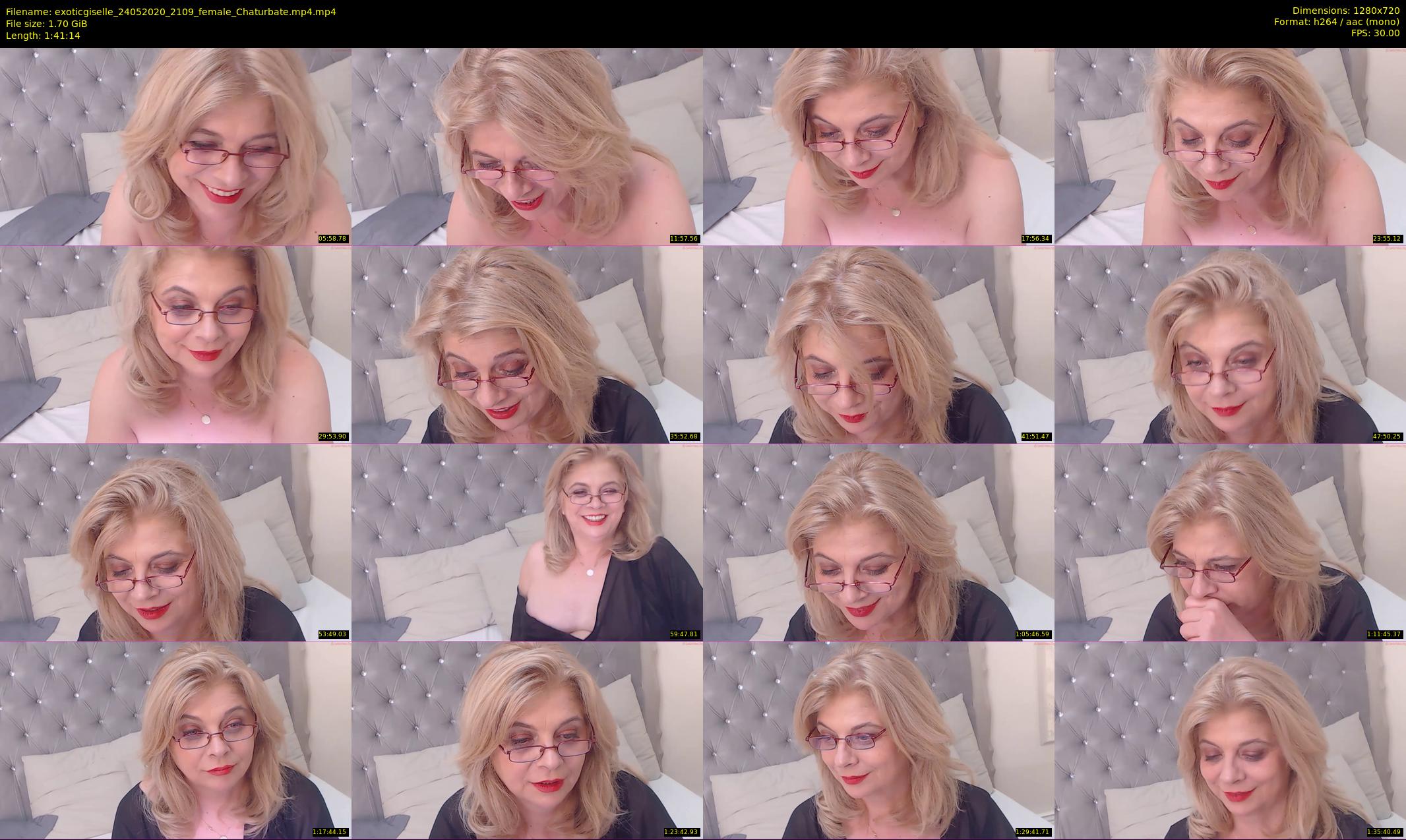 exoticgiselle — 102 minute Chaturbate female cam show recording, 720p, May 24, 2020