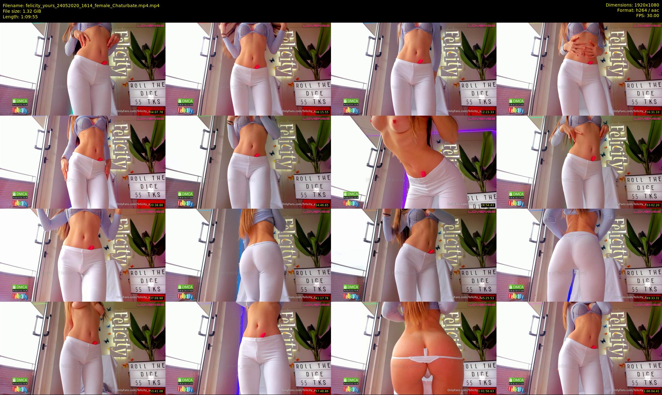 felicity_yours — 70 minute Chaturbate female cam show recording, 1080p, May 24, 2020