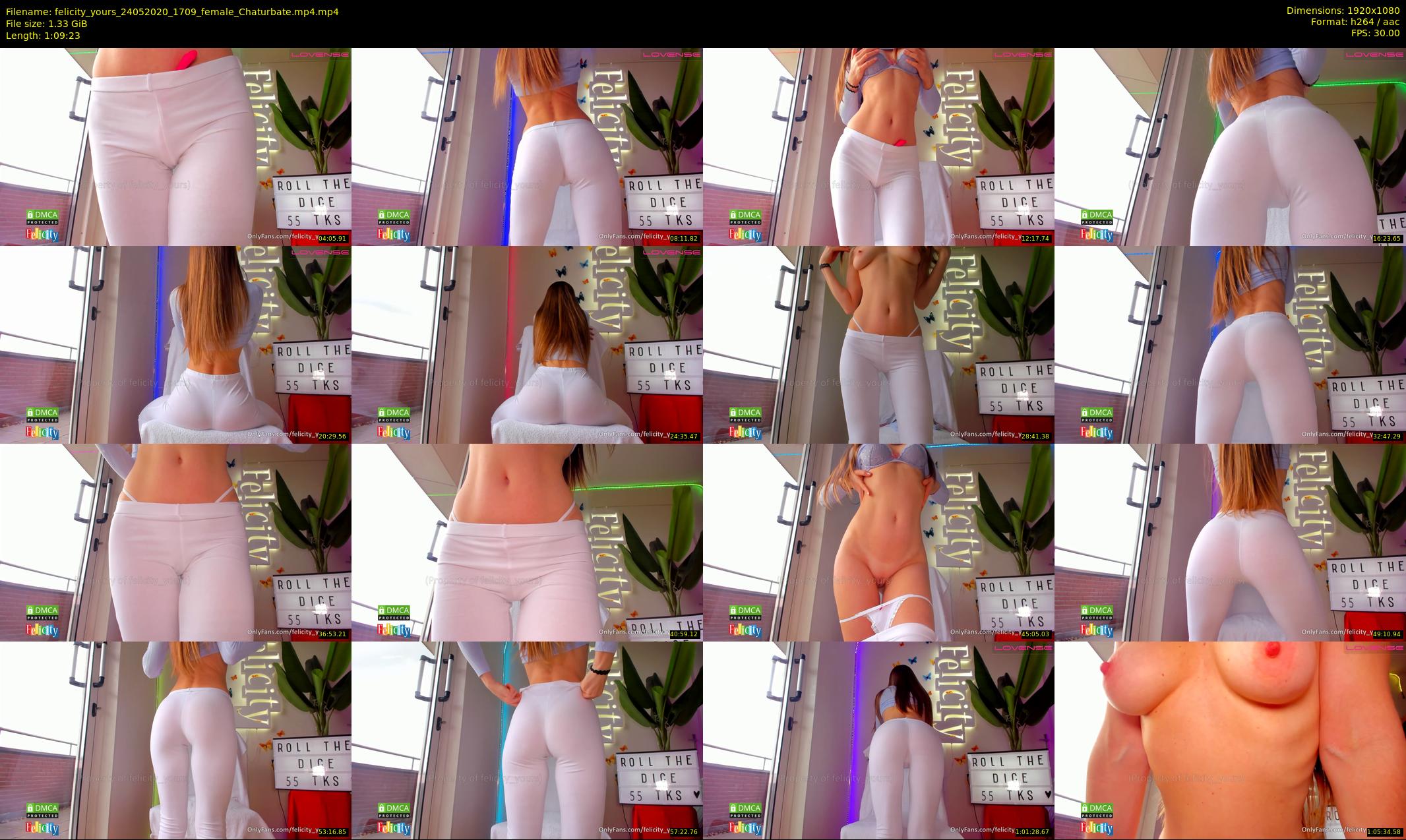 felicity_yours — 70 minute Chaturbate female cam show recording, 1080p, May 24, 2020