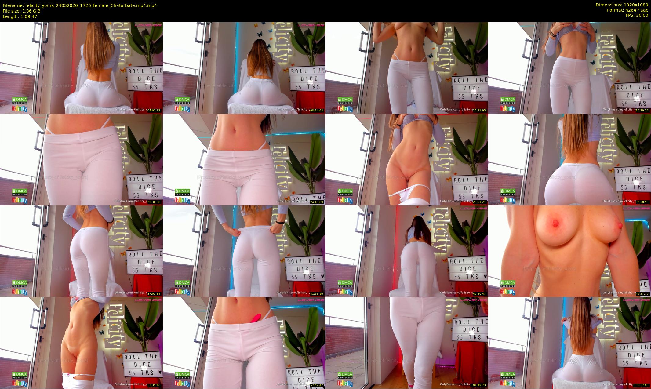 felicity_yours — 70 minute Chaturbate female cam show recording, 1080p, May 24, 2020