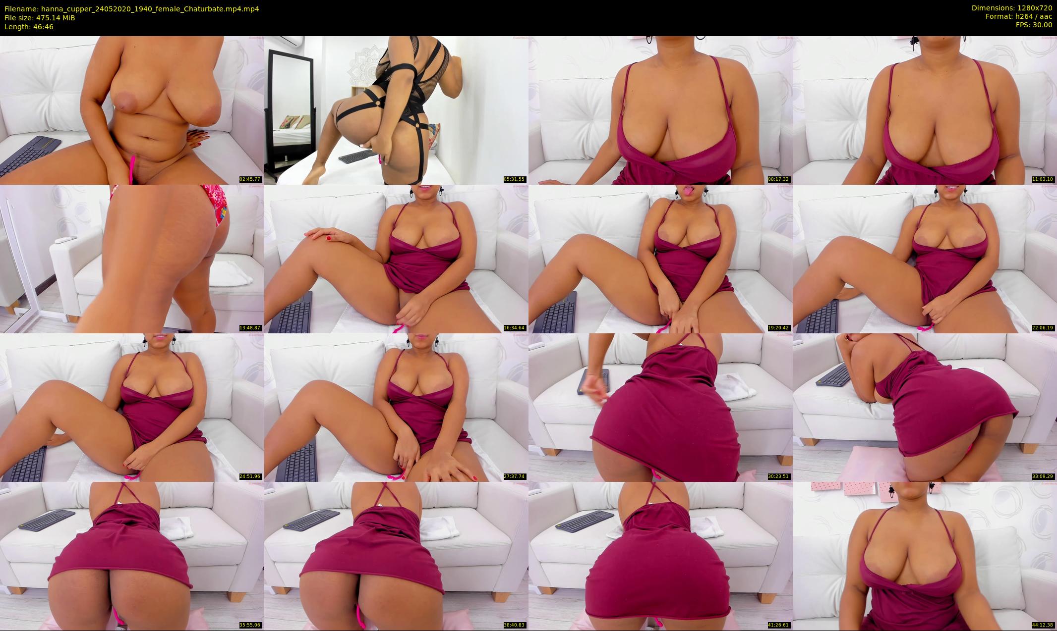 hanna_cupper — 47 minute Chaturbate female cam show recording, 720p, May 24, 2020