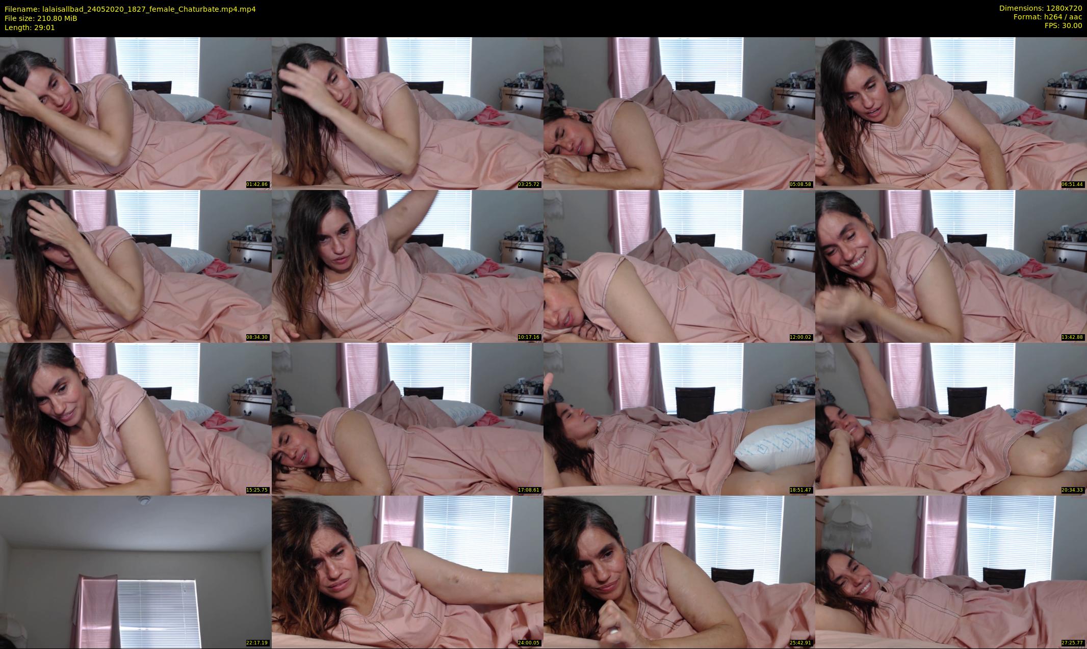 lalaisallbad — 30 minute Chaturbate female cam show recording, 720p, May 24, 2020