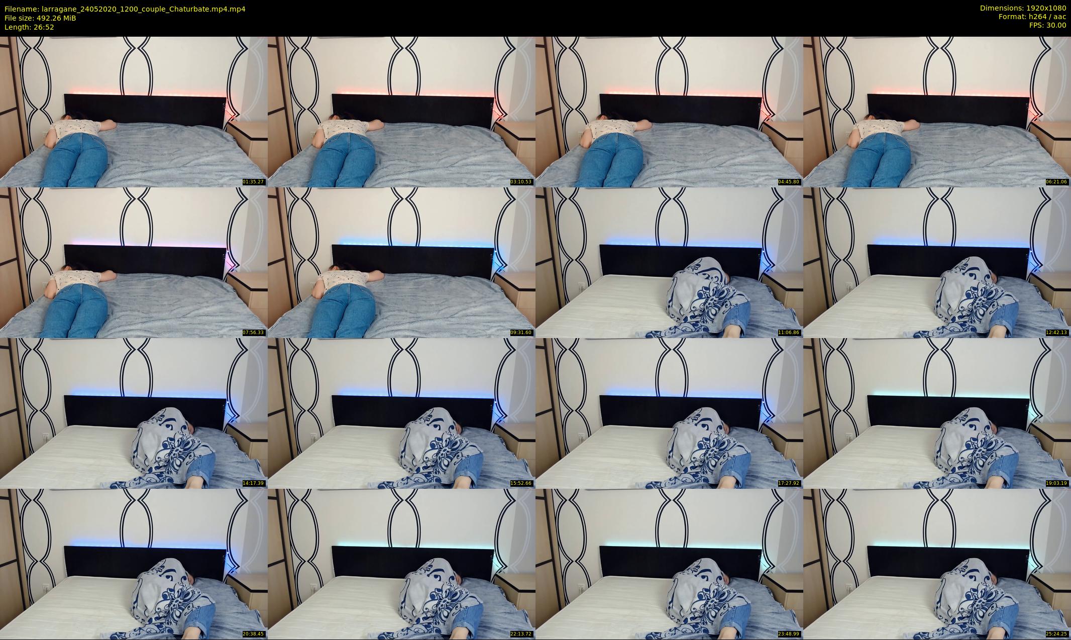 larragane — 27 minute Chaturbate couple cam show recording, 1080p, May 24, 2020