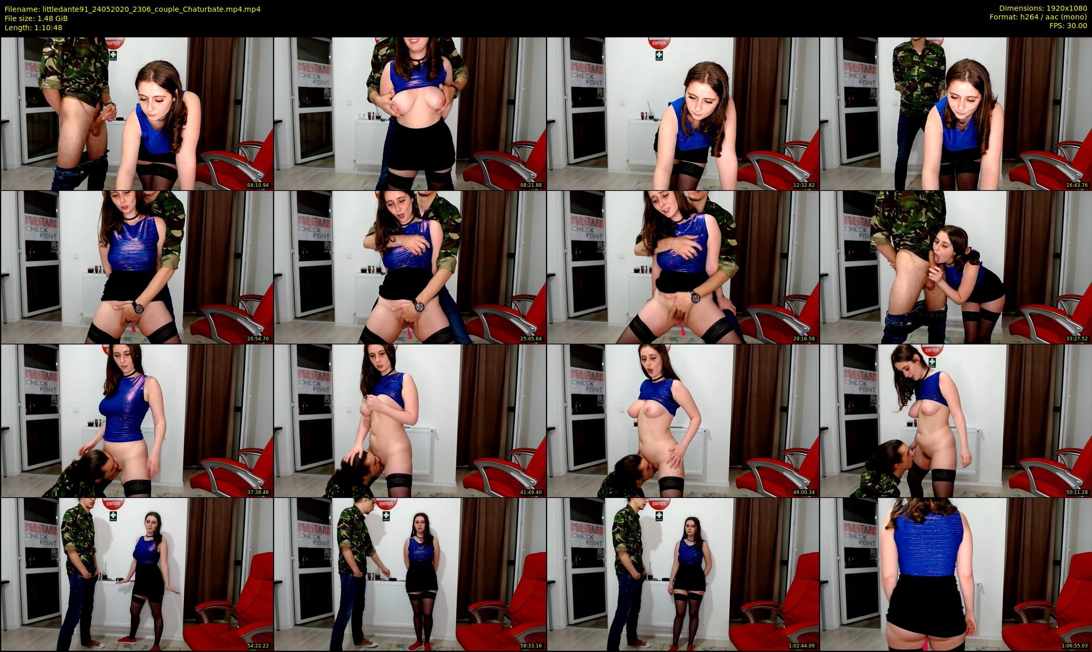 littledante91 — 71 minute Chaturbate couple cam show recording, 1080p, May 24, 2020