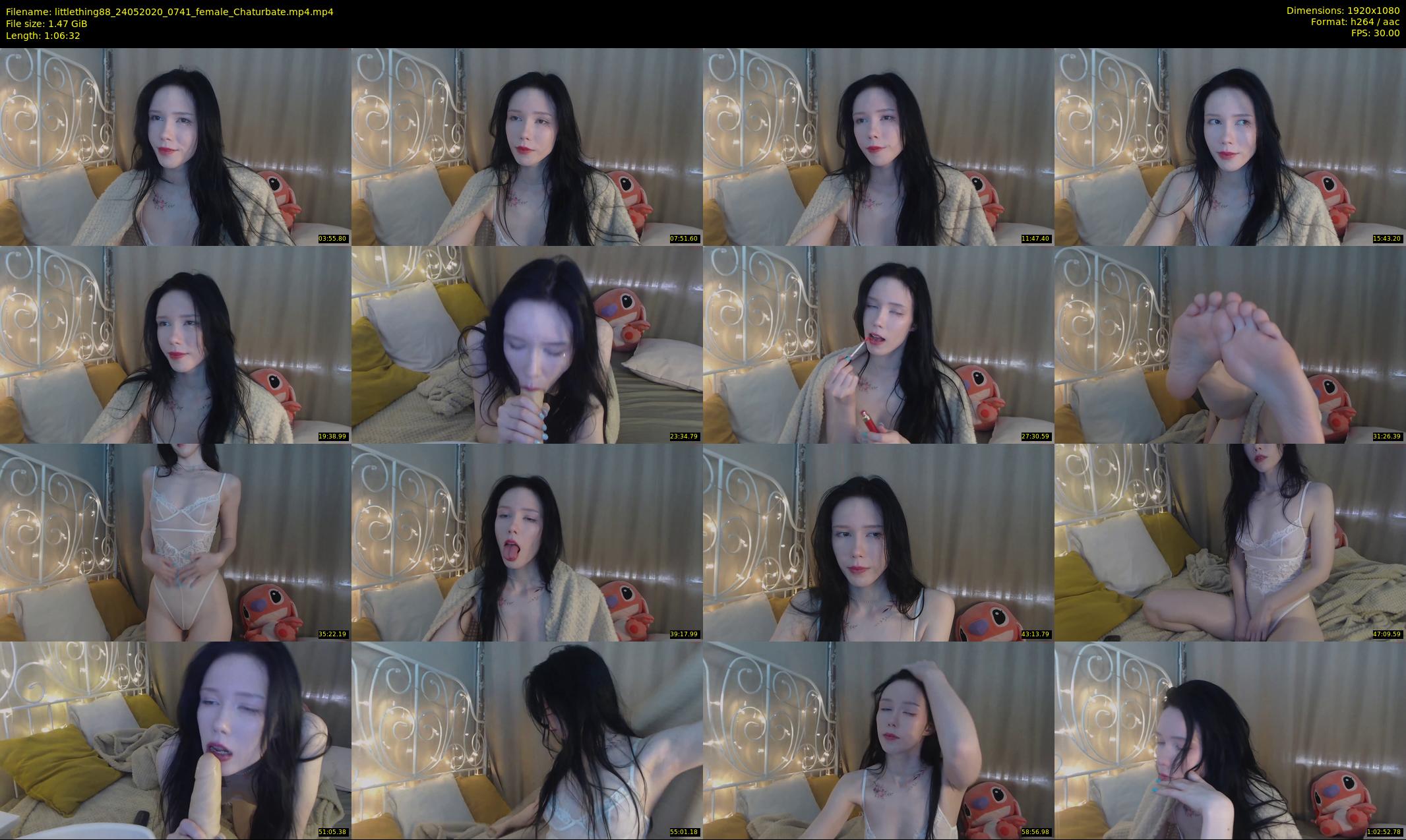littlething88 — 67 minute Chaturbate female cam show recording, 1080p, May 24, 2020