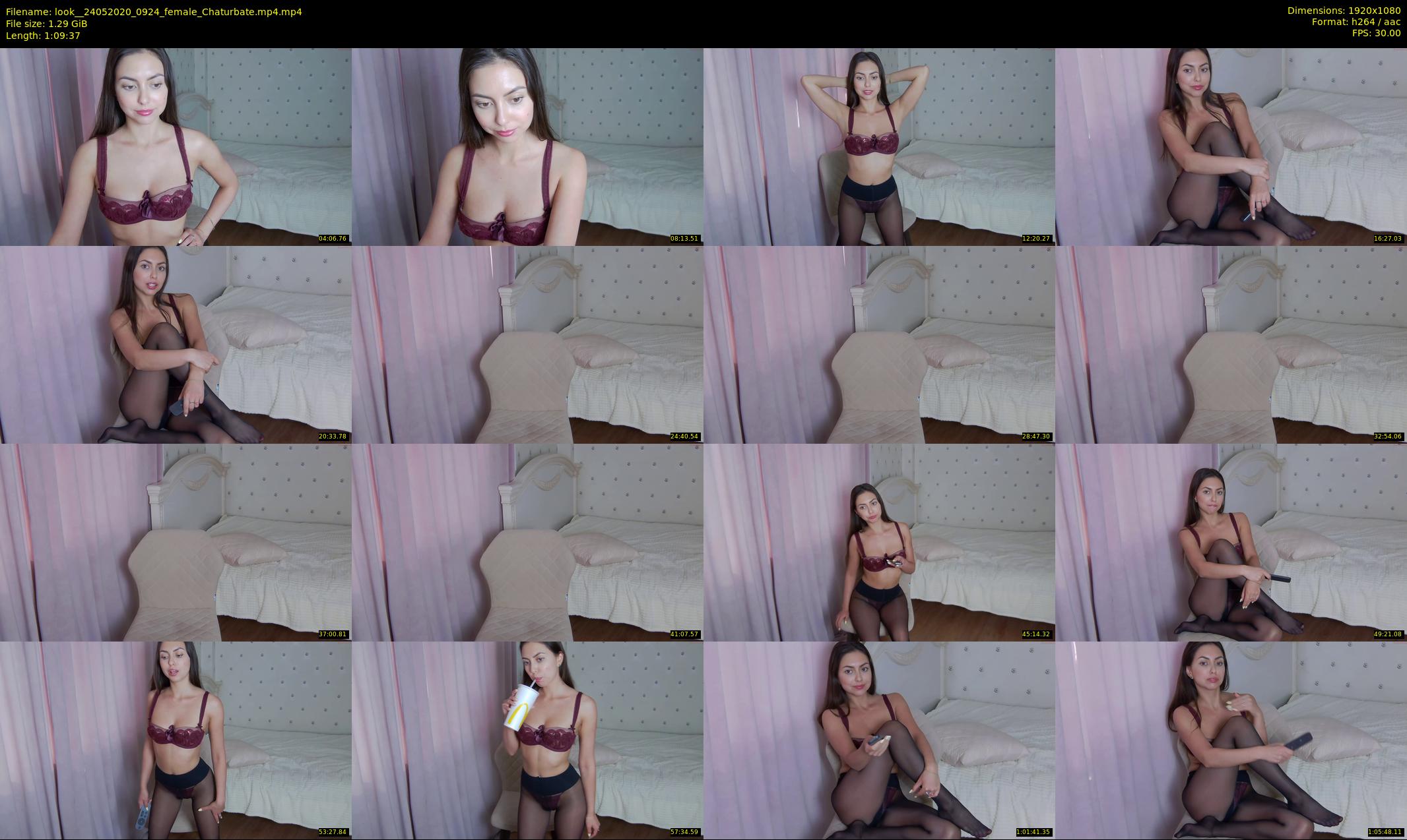 look_ — 70 minute Chaturbate female cam show recording, 1080p, May 24, 2020