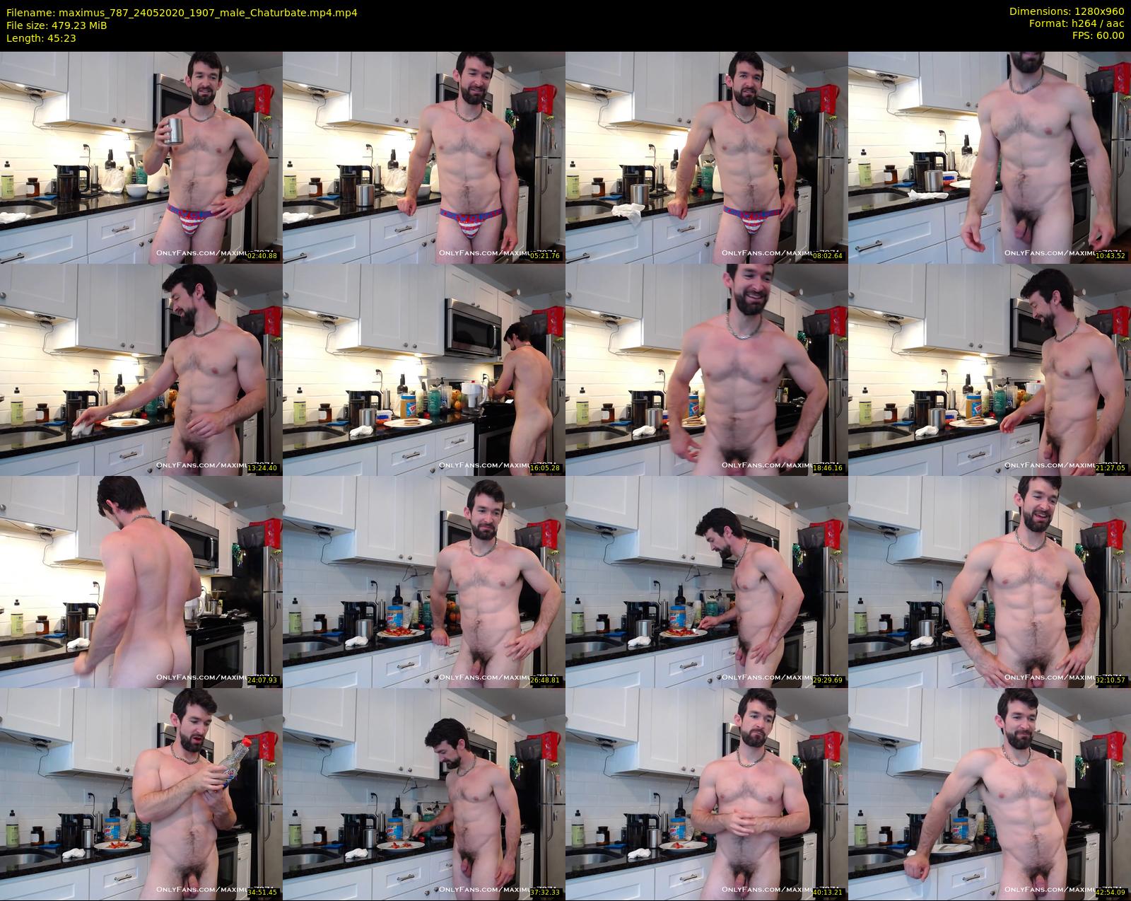 maximus_787 — 46 minute Chaturbate male cam show recording, 720p, May 24, 2020