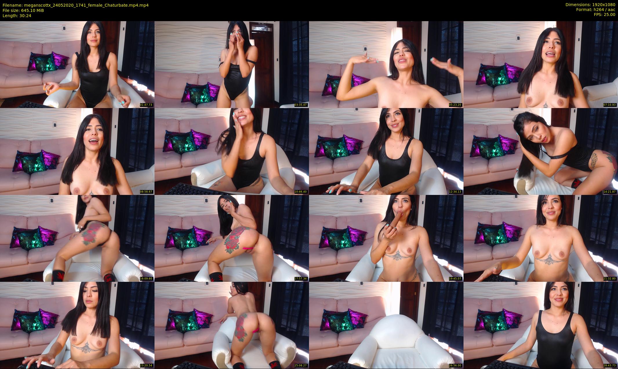 meganscottx — 31 minute Chaturbate female cam show recording, 1080p, May 24, 2020