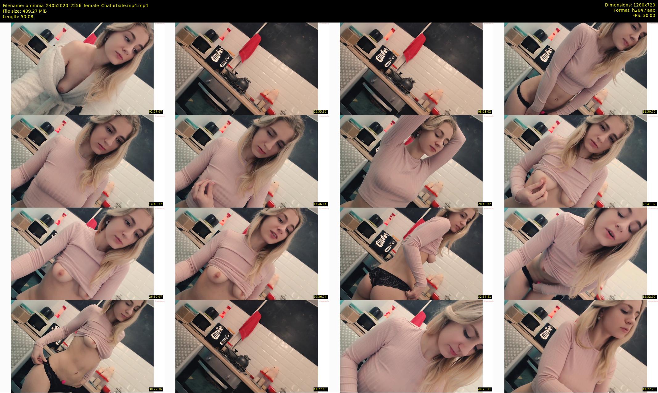 ommnia — 51 minute Chaturbate female cam show recording, 720p, May 24, 2020
